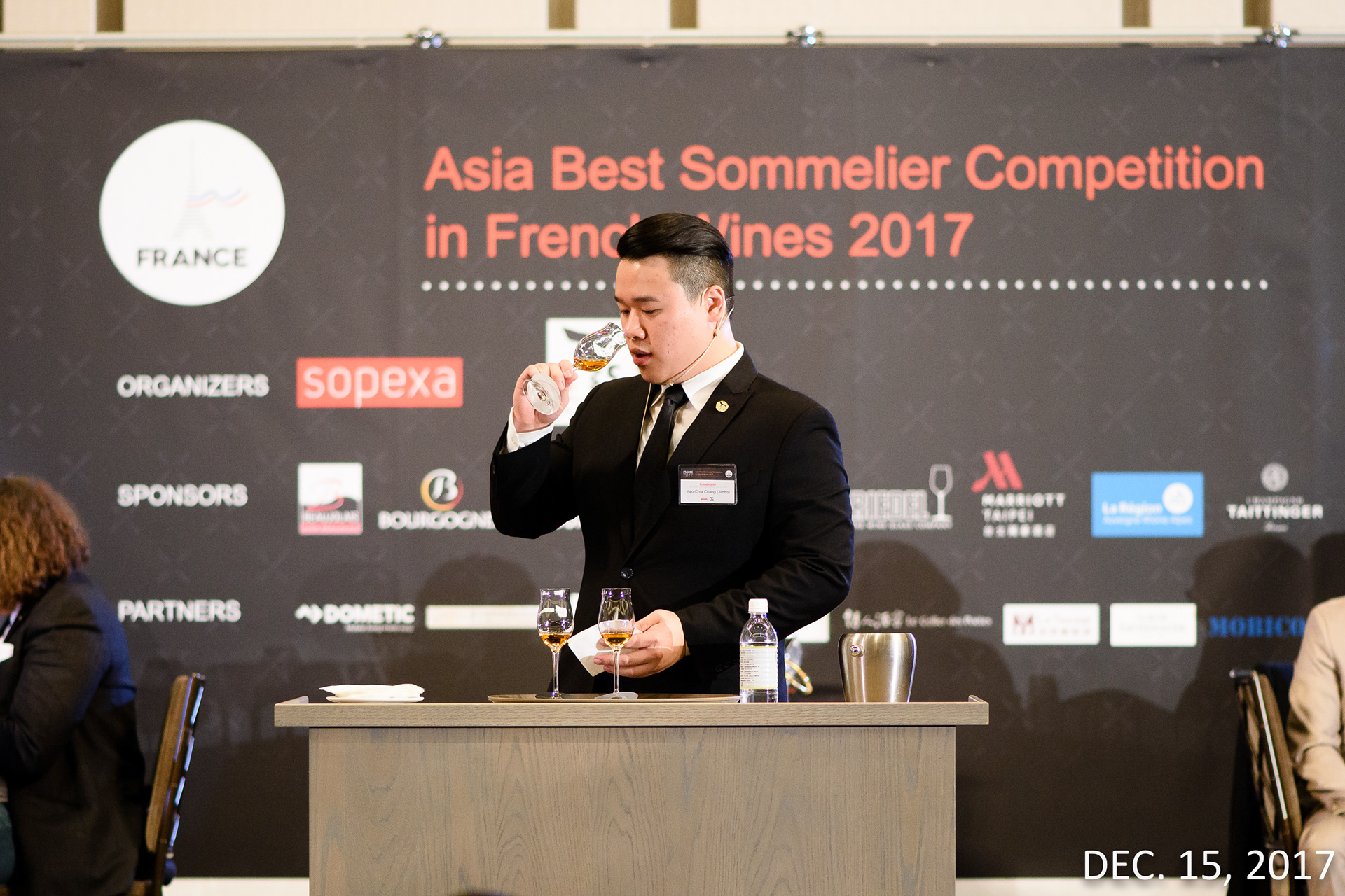 国际比赛摄影-亚洲法国酒侍酒师比赛记录 sommelier competition