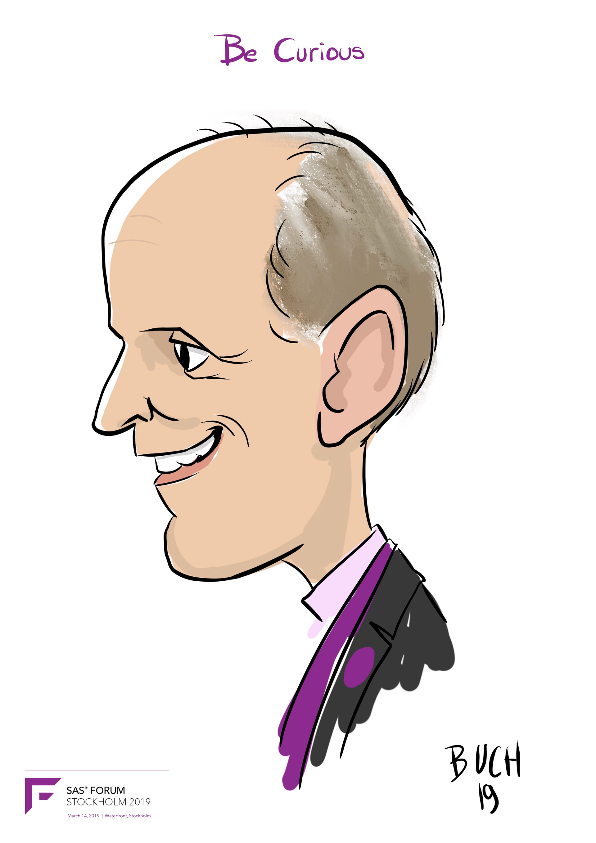 Karikaturtegner til firmaevent
