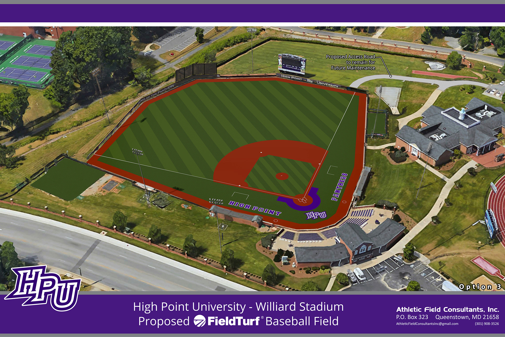 Athletic Field Consultants, Inc. High Point University, NC Baseball