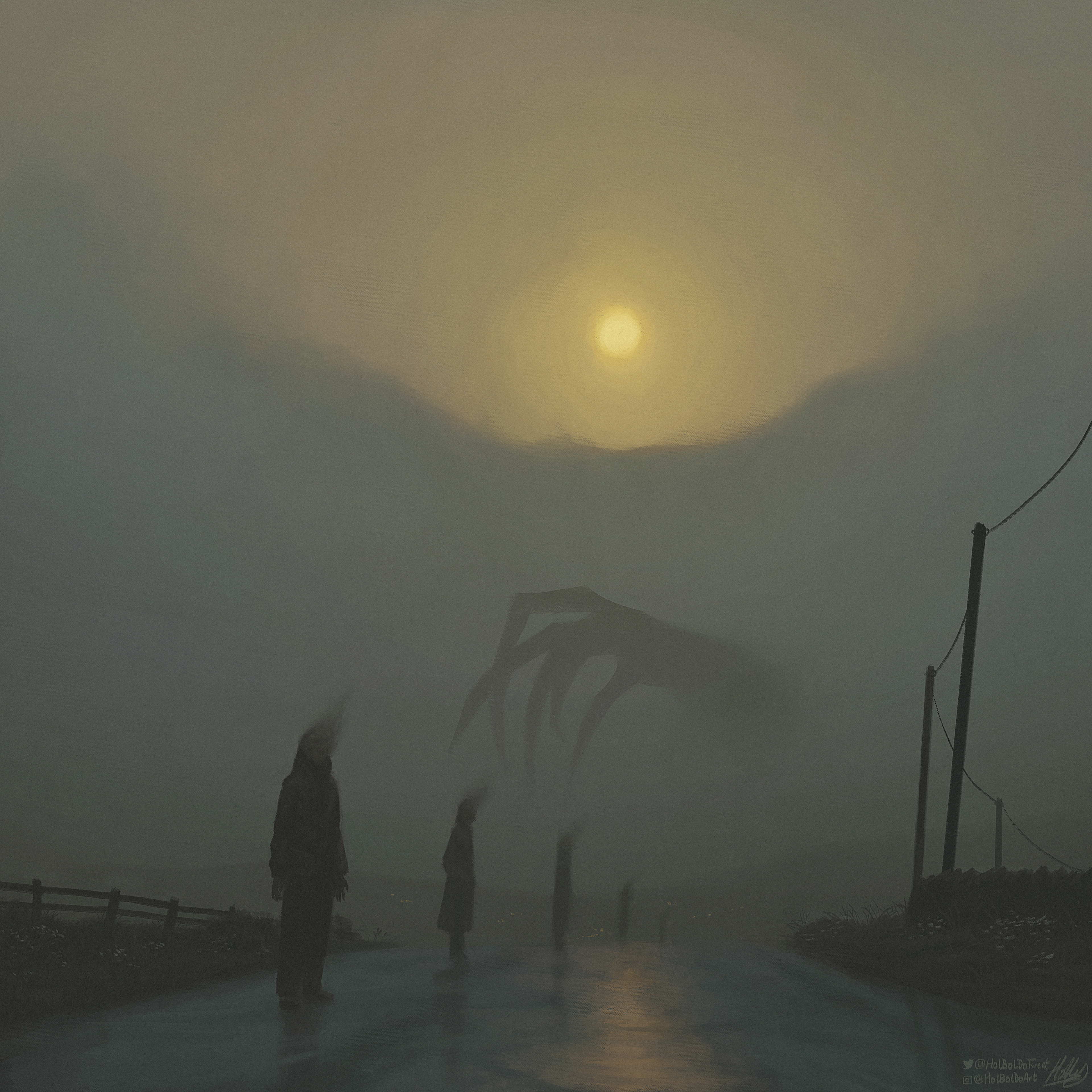 Those Without Faces, at the Top of Briar Hill