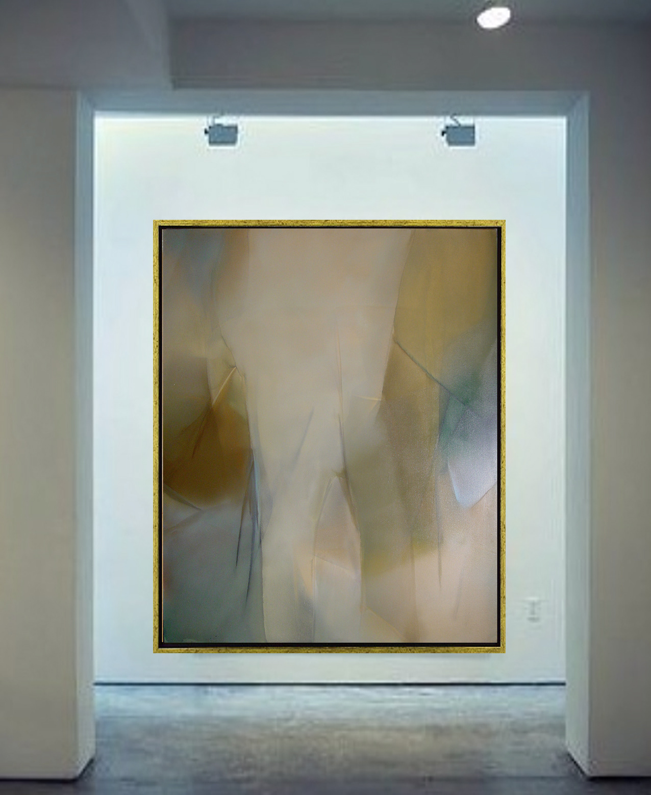 1990-- Huile/toile - 162x130cm/63,7'x51,1'