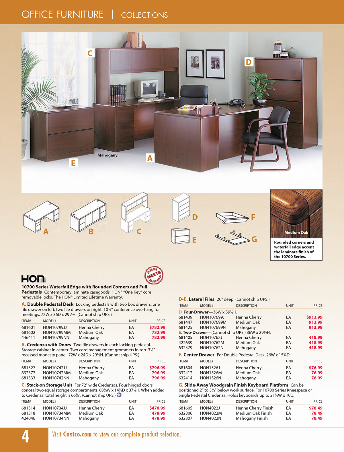 francesca penchant Office Supply Catalog Layout, April 2009