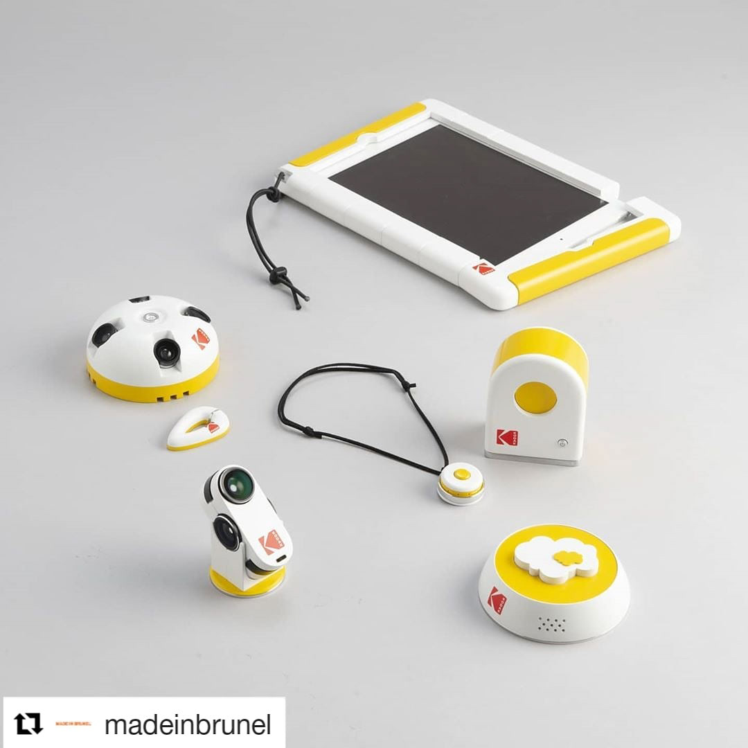 Repost from @madeinbrunel π - "Today we are looking into team Kodak's contextual models π It is not always possible for families to spend time together, so it is therefore of huge importance that the time they do spend together is treasured and enjoyed. Kodak hopes to not only capture special family moments, but help create new moments of joy through design solutions suitable for families of the future. These solutions help families make the most of time spent together and feel more connected when they are apart."