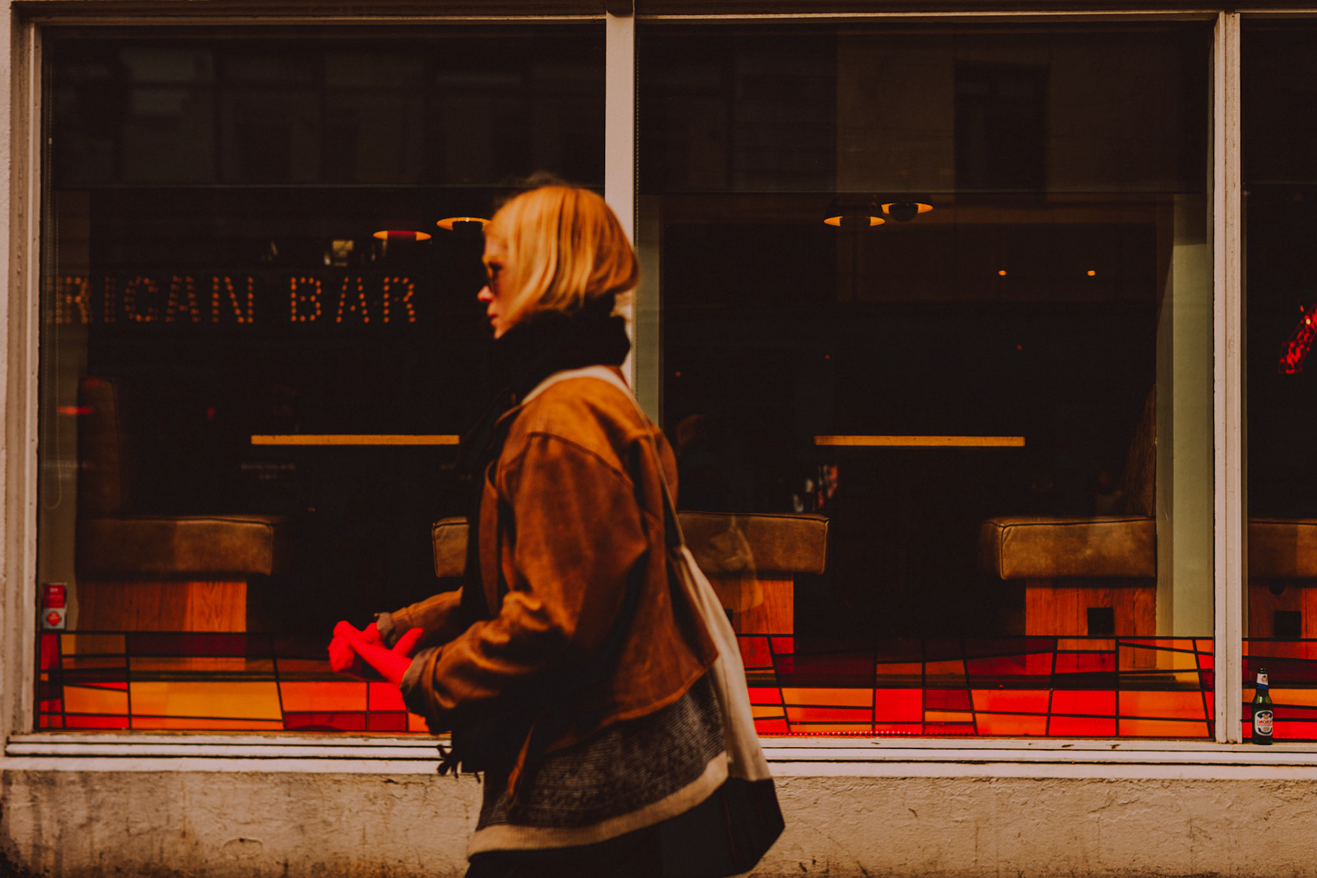American Bar in Reykjavik City Center, Reykjavik, Iceland, May 2016, Leica M.