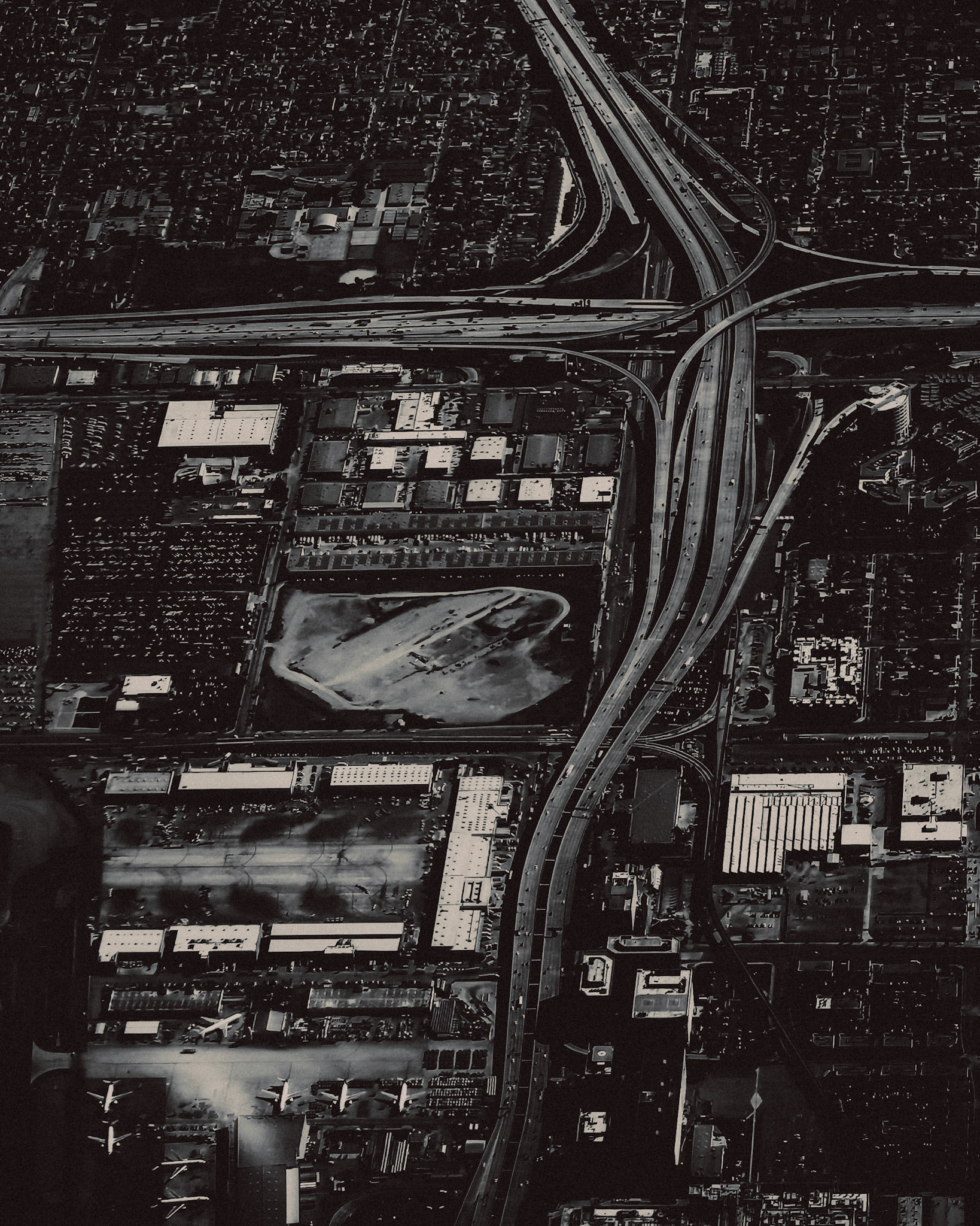 LAX to ORD over Los Angeles, California, USA, November 2019, Huawei P30 Pro.