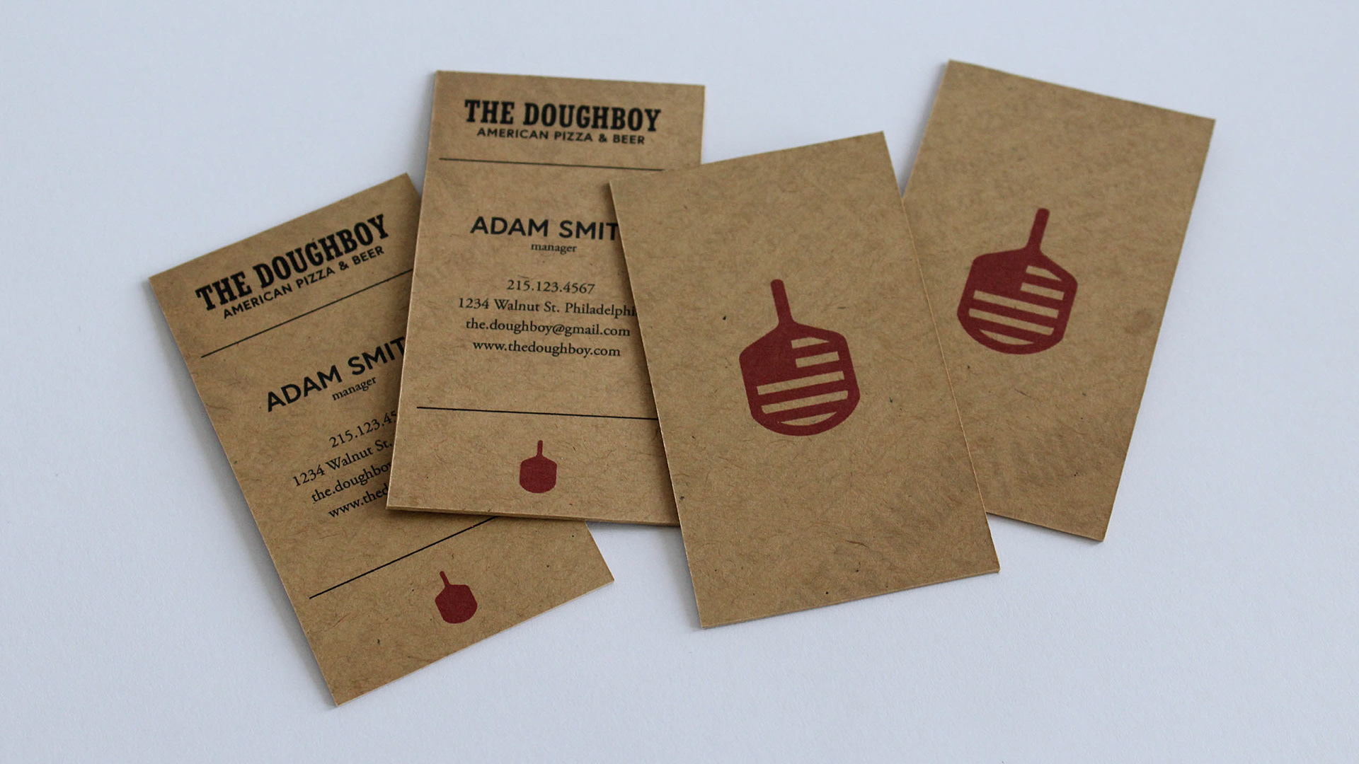 Doughboy Business Cards