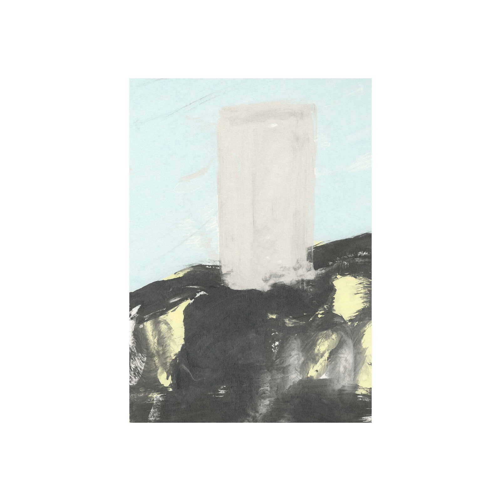 2019, monoscreenprint on paper