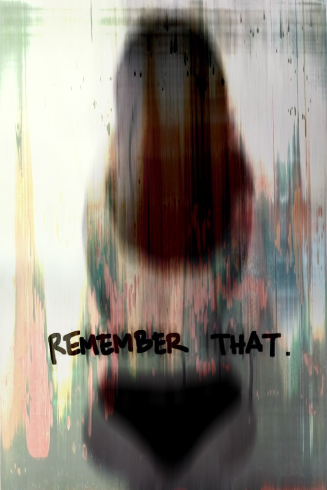 REMEMBER that .Overpainted photo 2017, 160x120cm