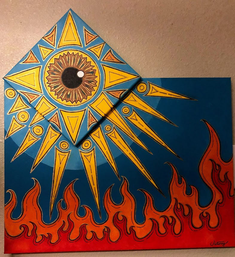 It Was A Hard Summer (24" x 25")