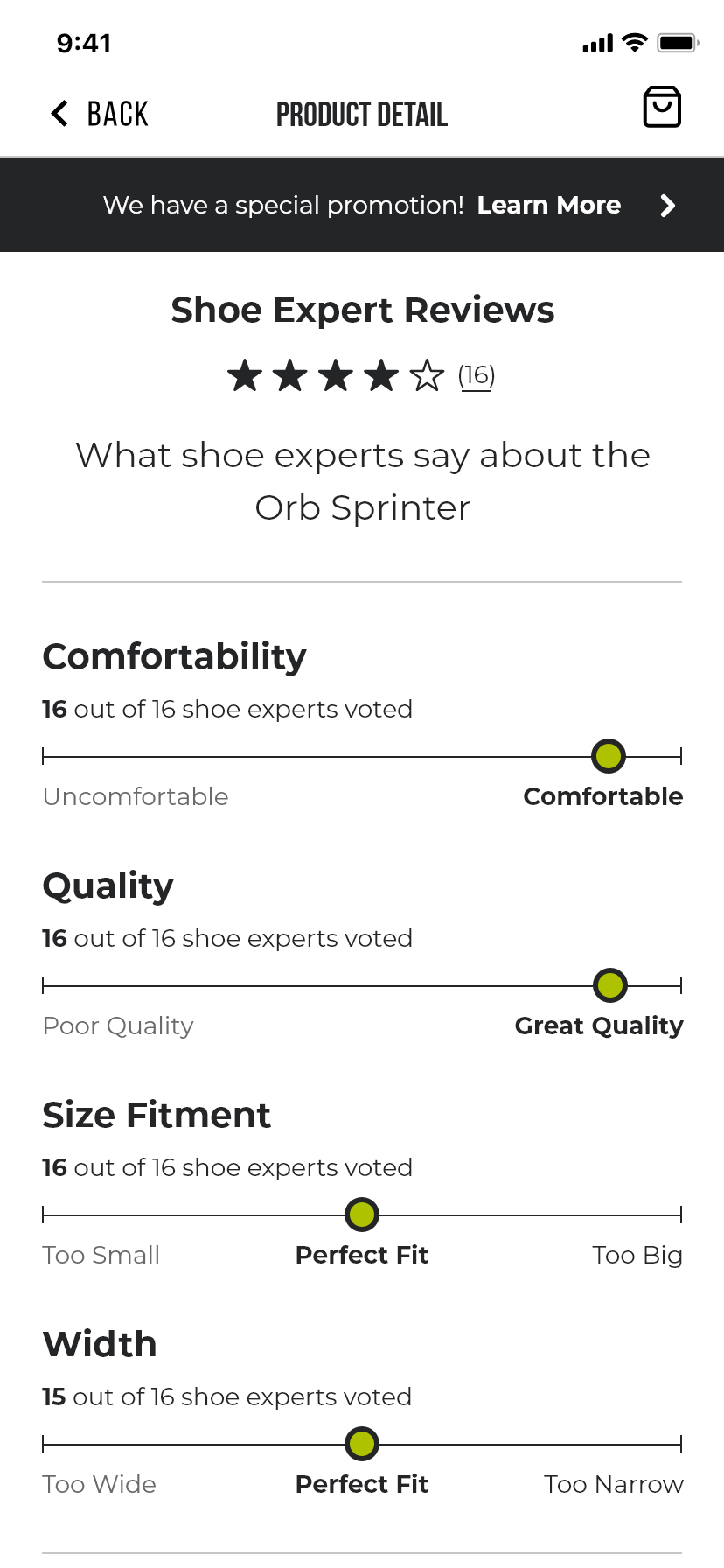 Shoe Expert Review Page