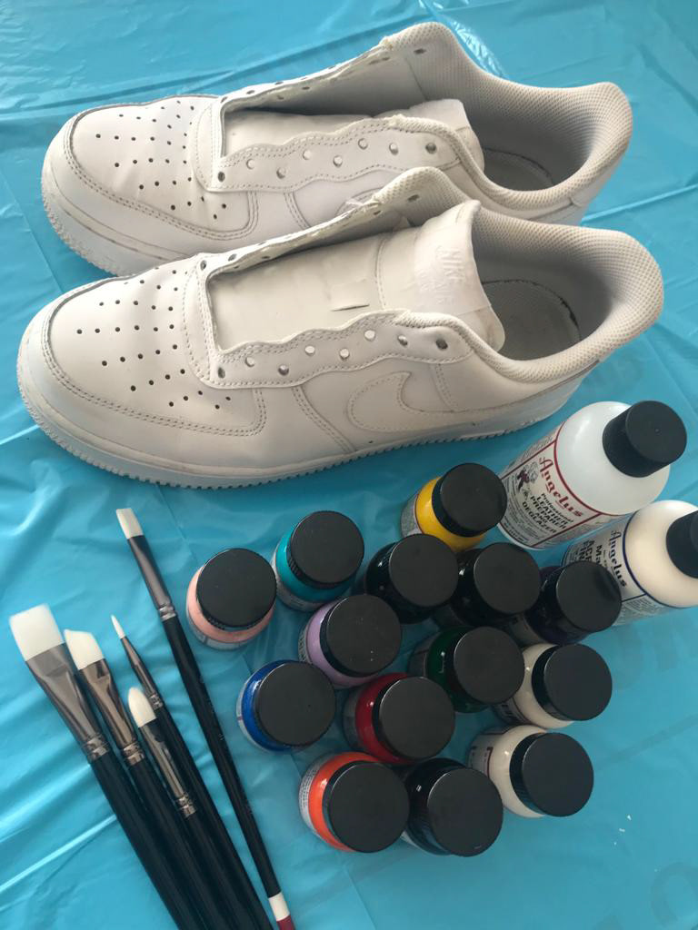 Customized Sneakers by Anisa Ozalp