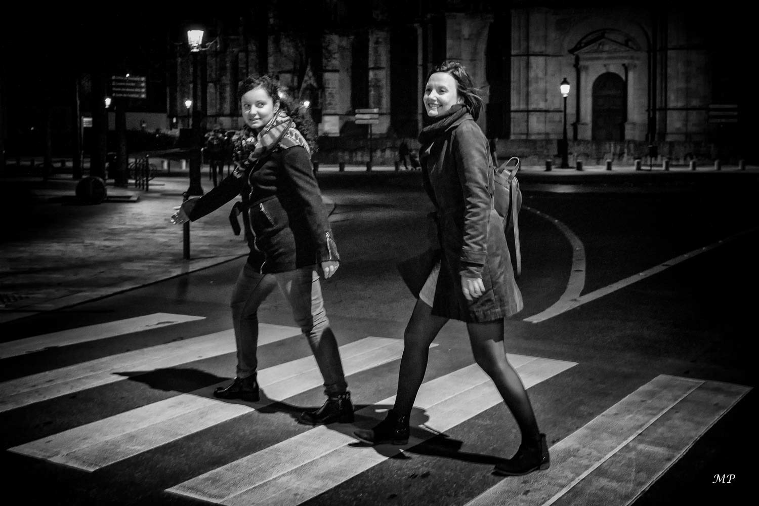 Cross the road