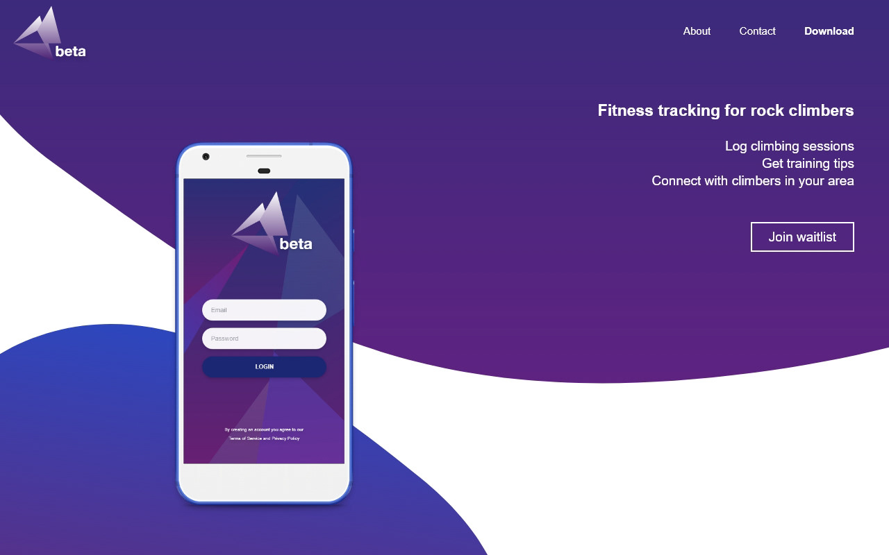 Katie Zwick - Beta: Tracking and Fitness App for Rock Climbers