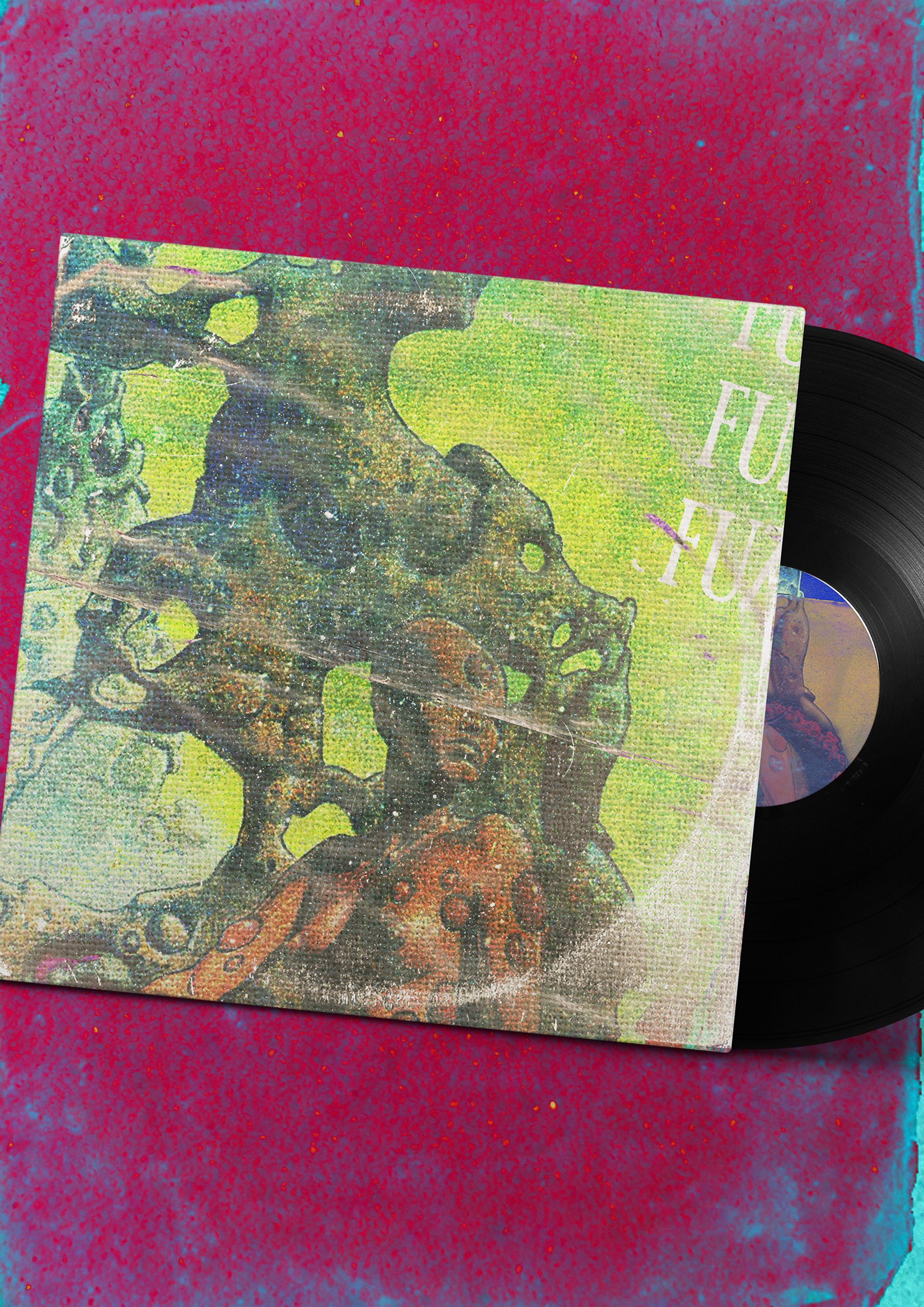 Mockup Vinyle (Sur un dessin de Philippe Caza)
