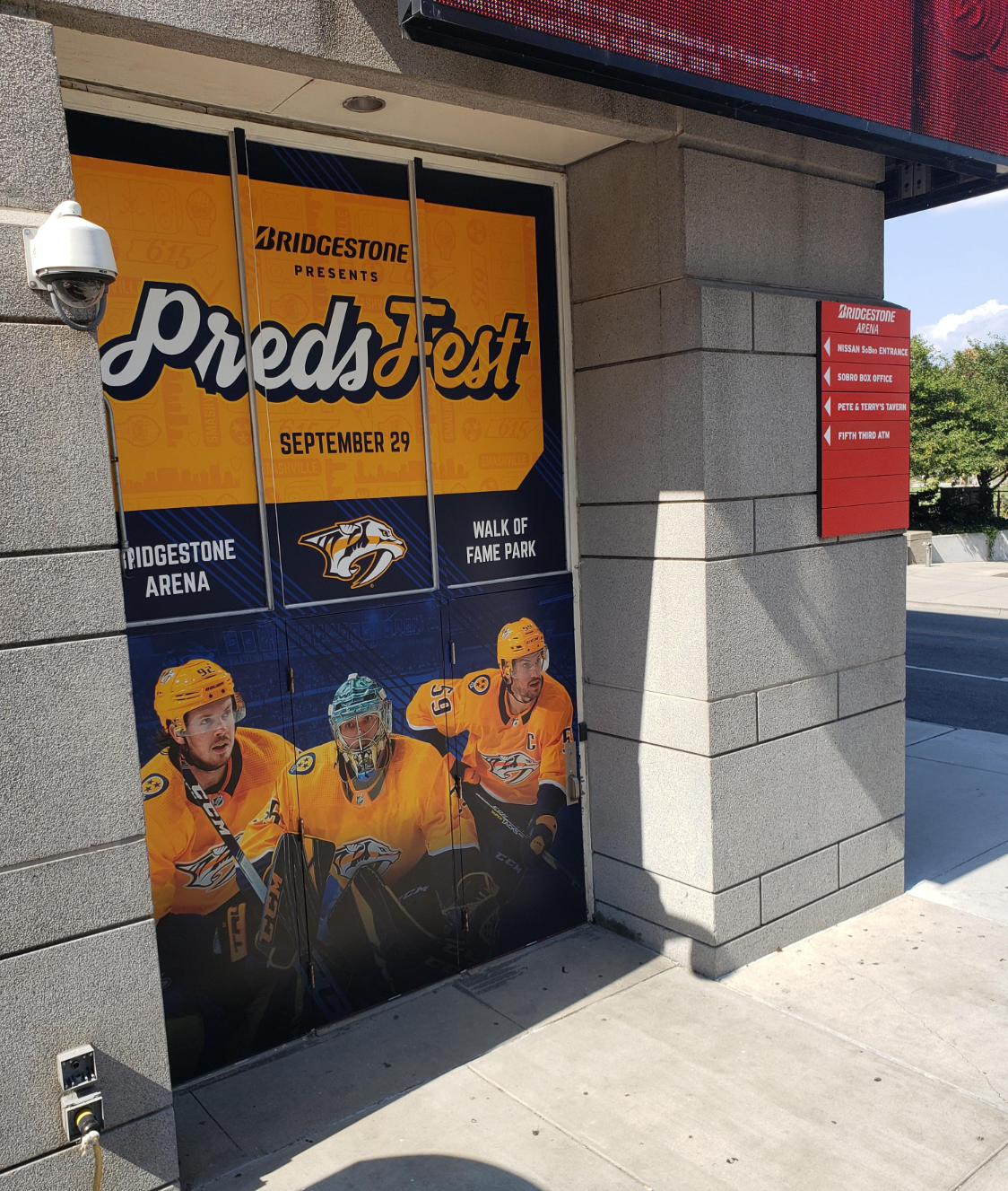Preds Fest Door/Wall Wrap - 2019