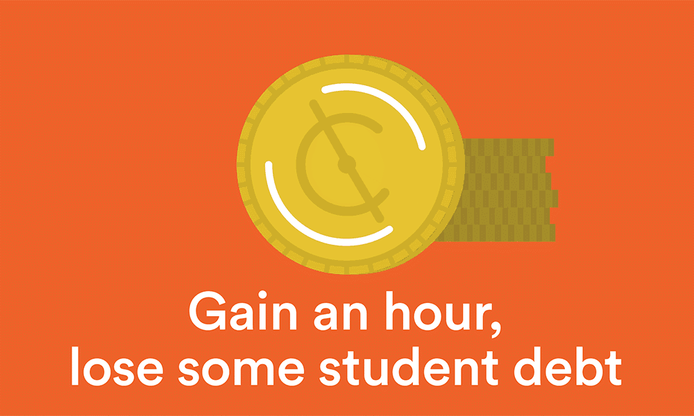 Header image from daylight-savings themed marketing email