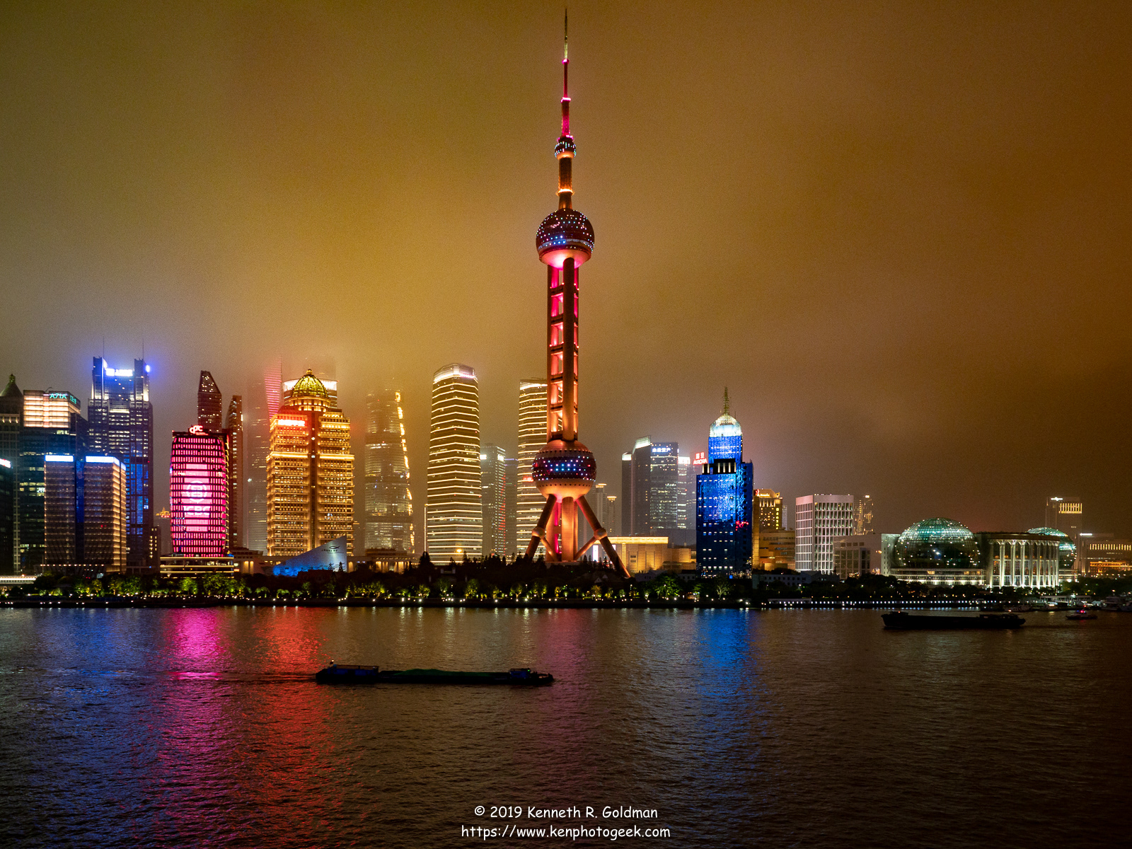 Leaving Shanghai at Night
