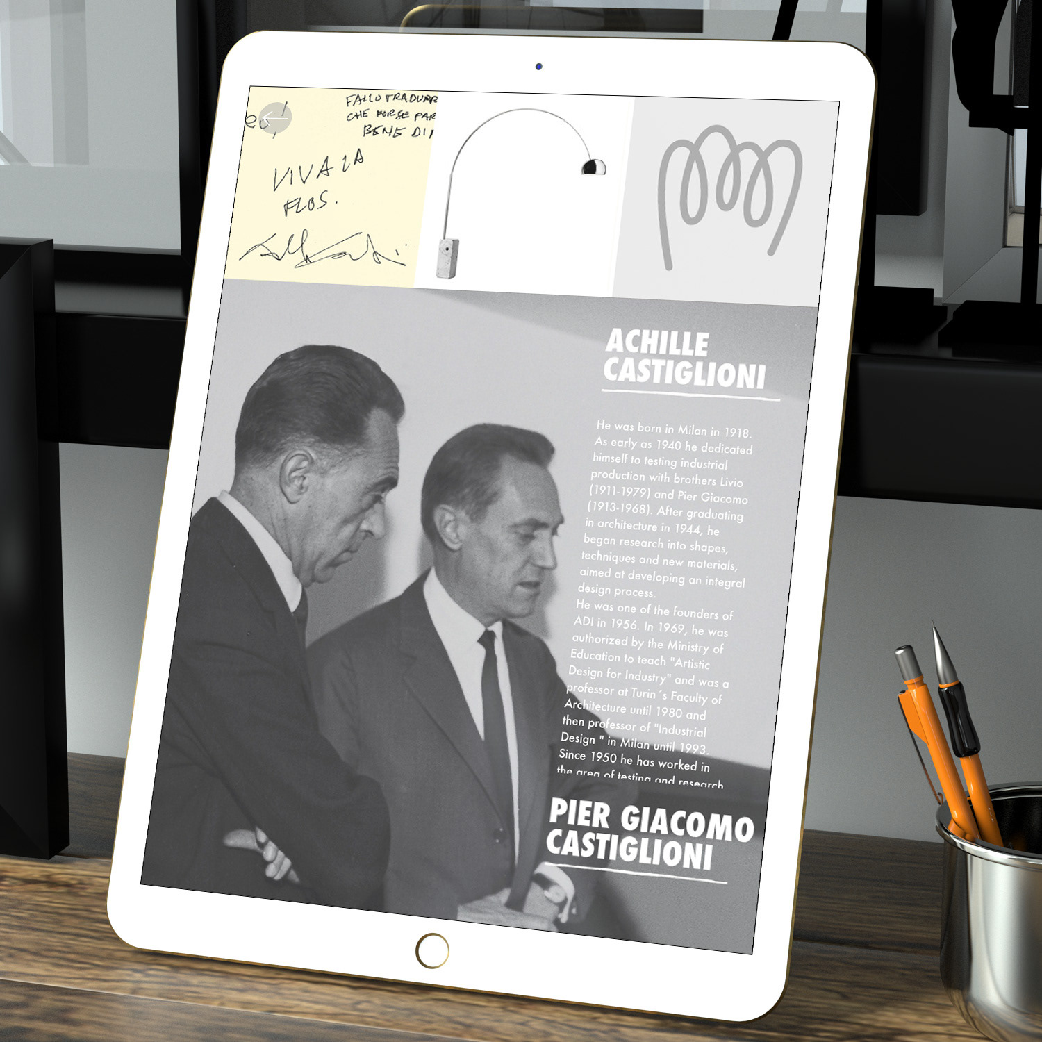 Application tablette
