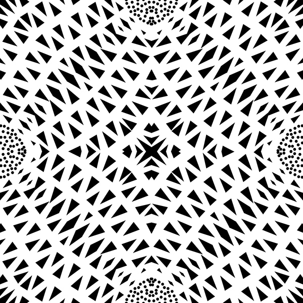 TAWANA WALKER Interlock Triangle Pattern