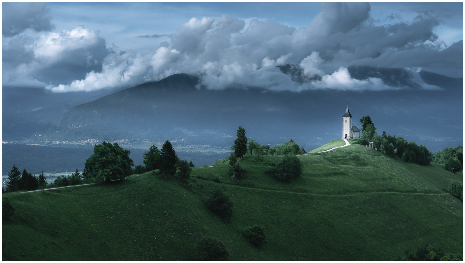 Eventide - Church of St. Primoz, Jamnik