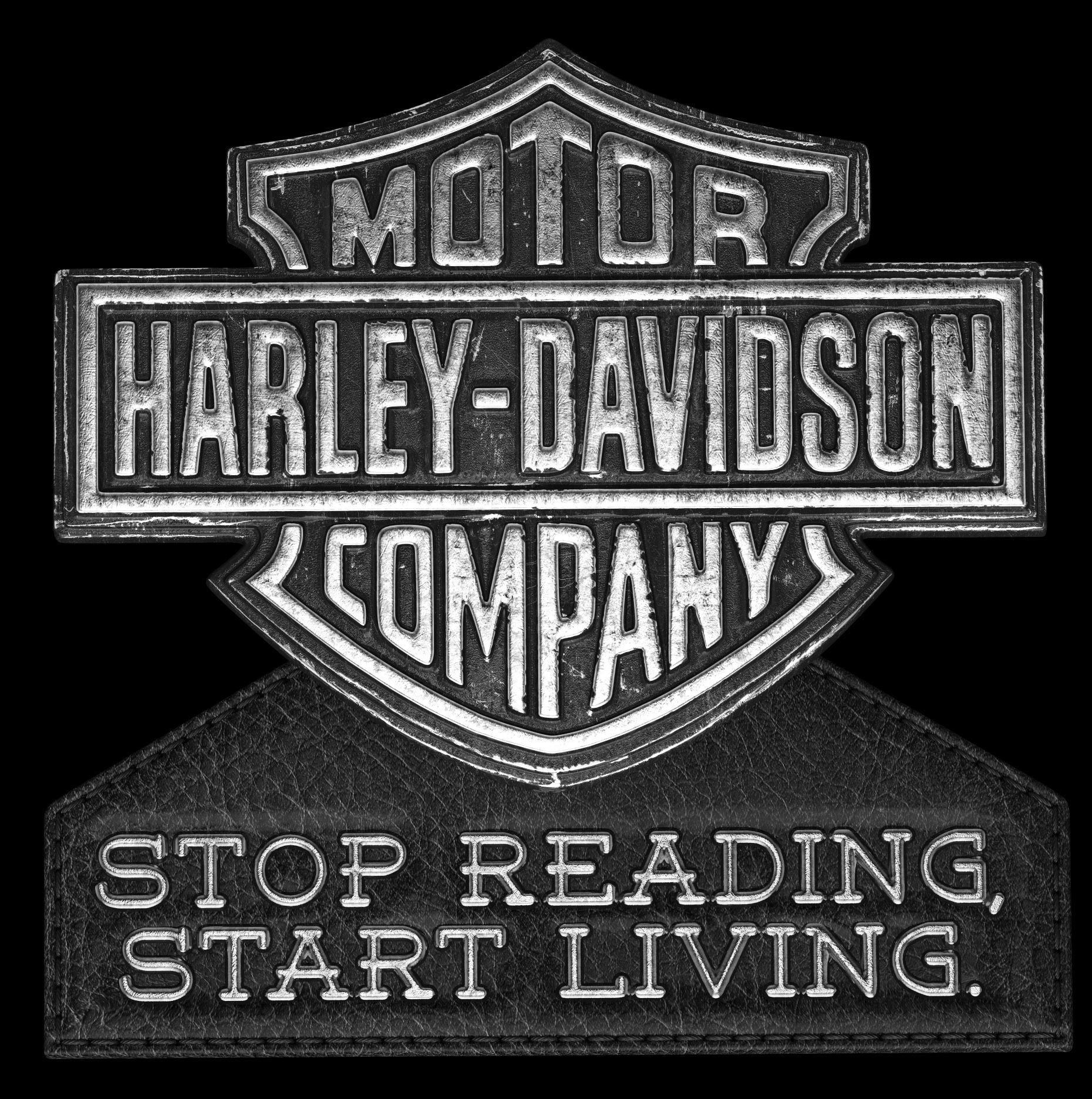 marek motalik 3d design harley davidson logo