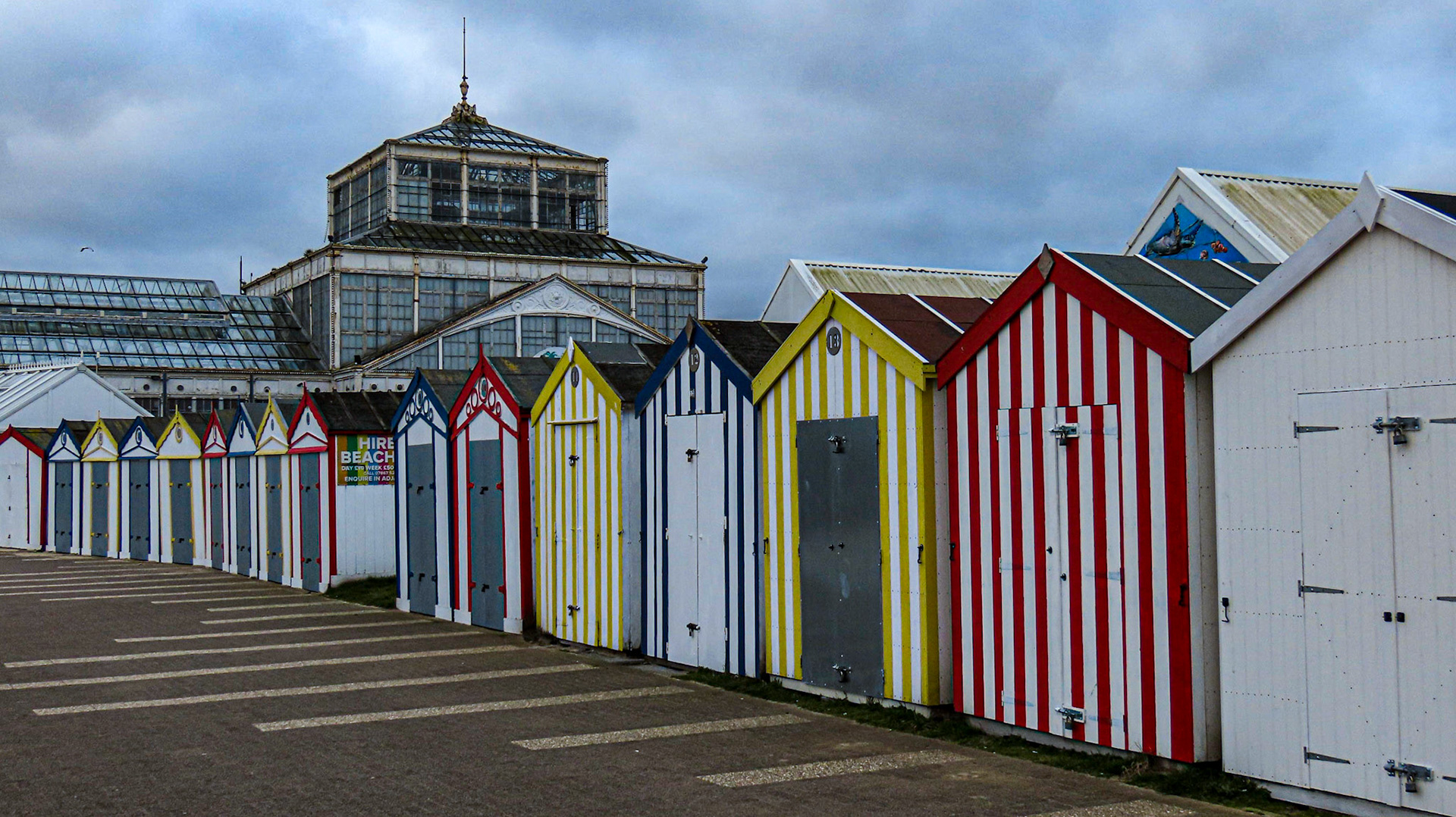 Beach Hut Hire and Winter Gardens, Great Yarmouth