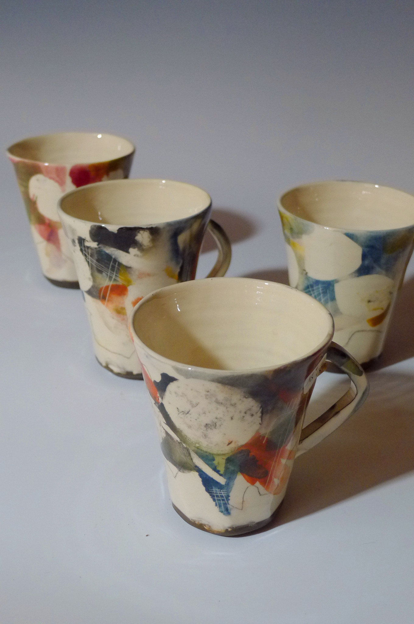 Mugs en terre vernissée - 20€ pièce
