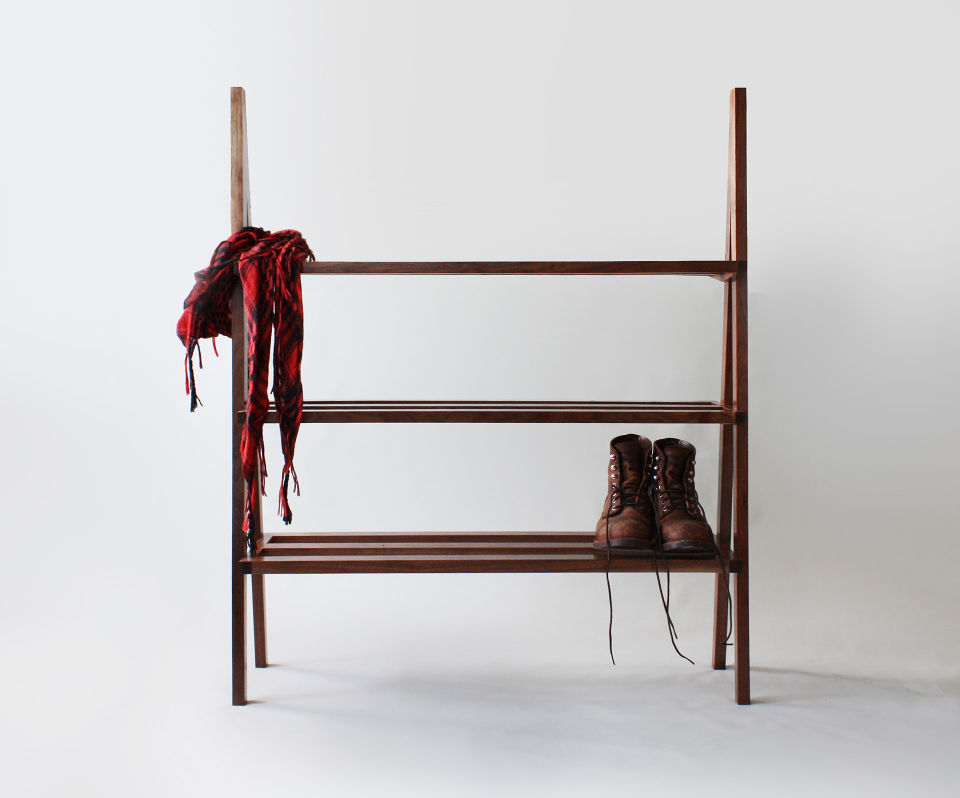 Kyle Faulkner Portfolio Shoe Rack