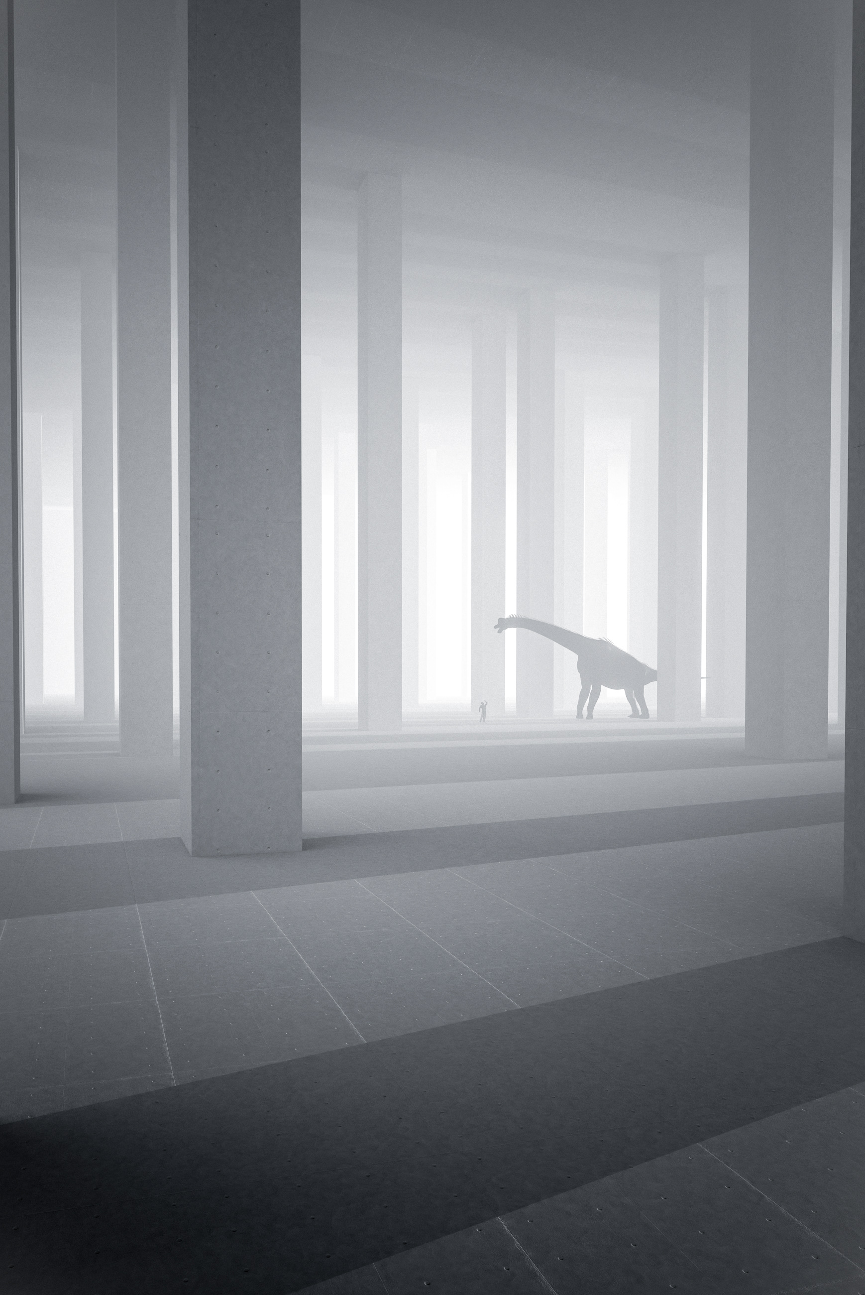 dinosaur, dino, dinosaurs, dinos, posters, affiche, dreamy, new, aesthetic, jurassic, park, bracchiosaurus, bracchiosaur, encounter, print, digital, art, 3D 