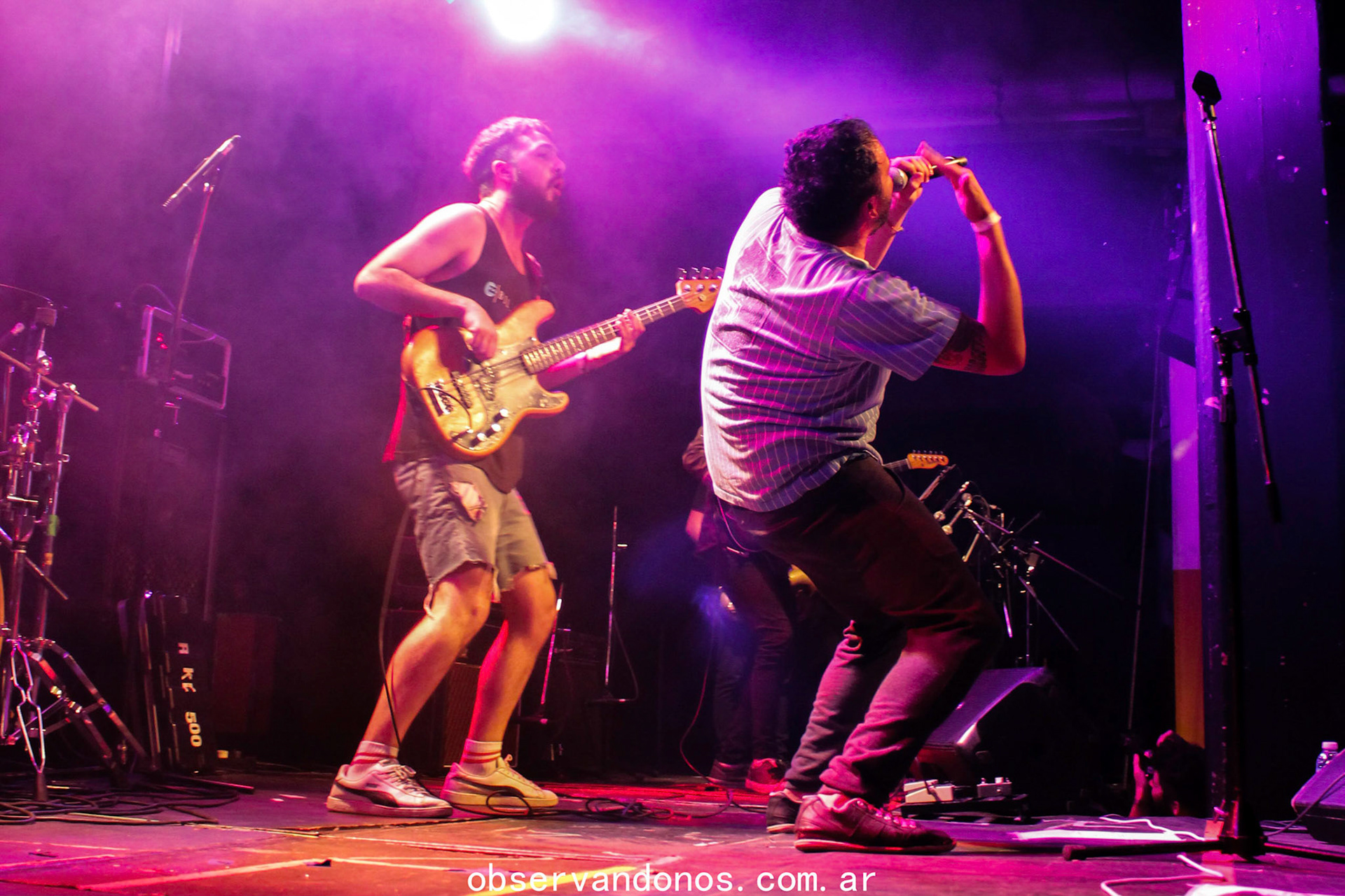@Mustafunk sigue presentando su nuevo disco #Culo. Anoche estuvieron en el @festivalbuenavibra y pronto tenes la cobertura completa en observandonos.com.ar