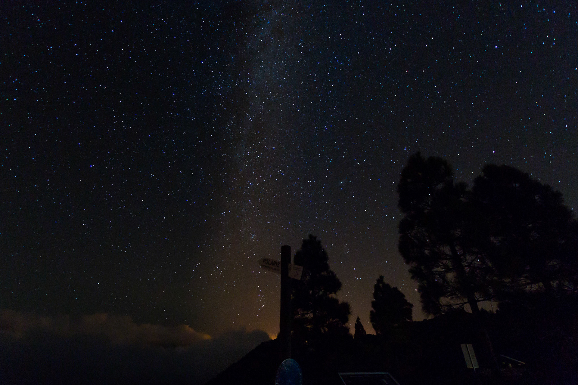 Milchstraße über dem Llano del Jable I