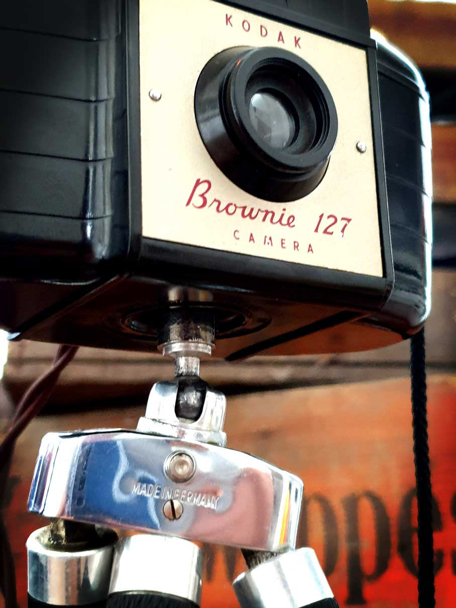 Vintage Kodak Brownie 127 camera
