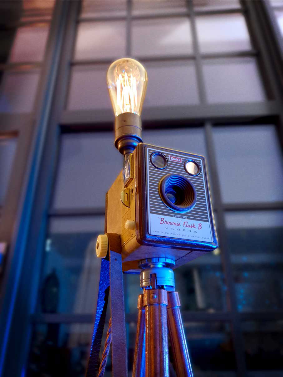 1950's Kodak Brownie Flash B Box Camera