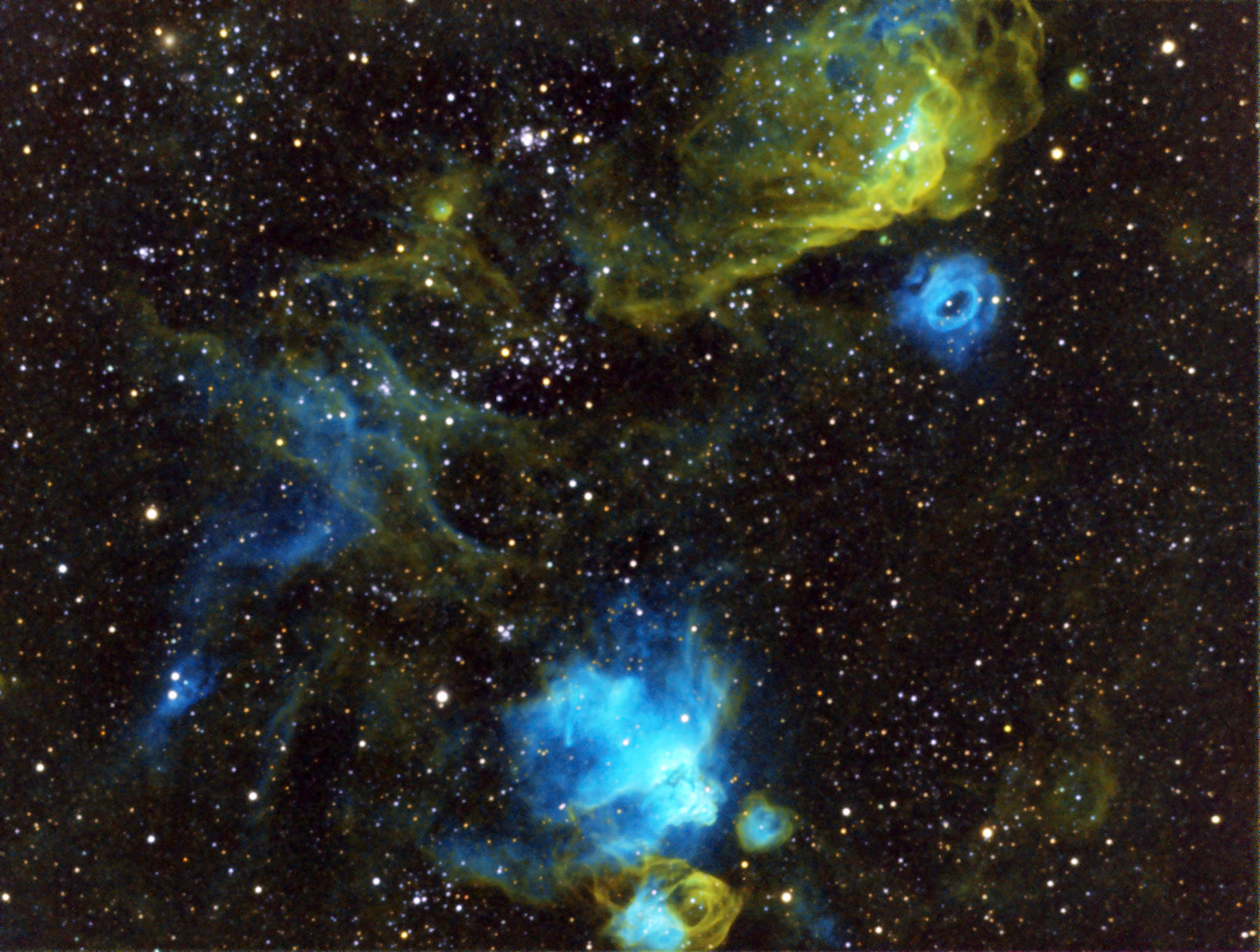 2021-04-03 - NGC2014 - S060 H120 O065 _SHO_Colourised