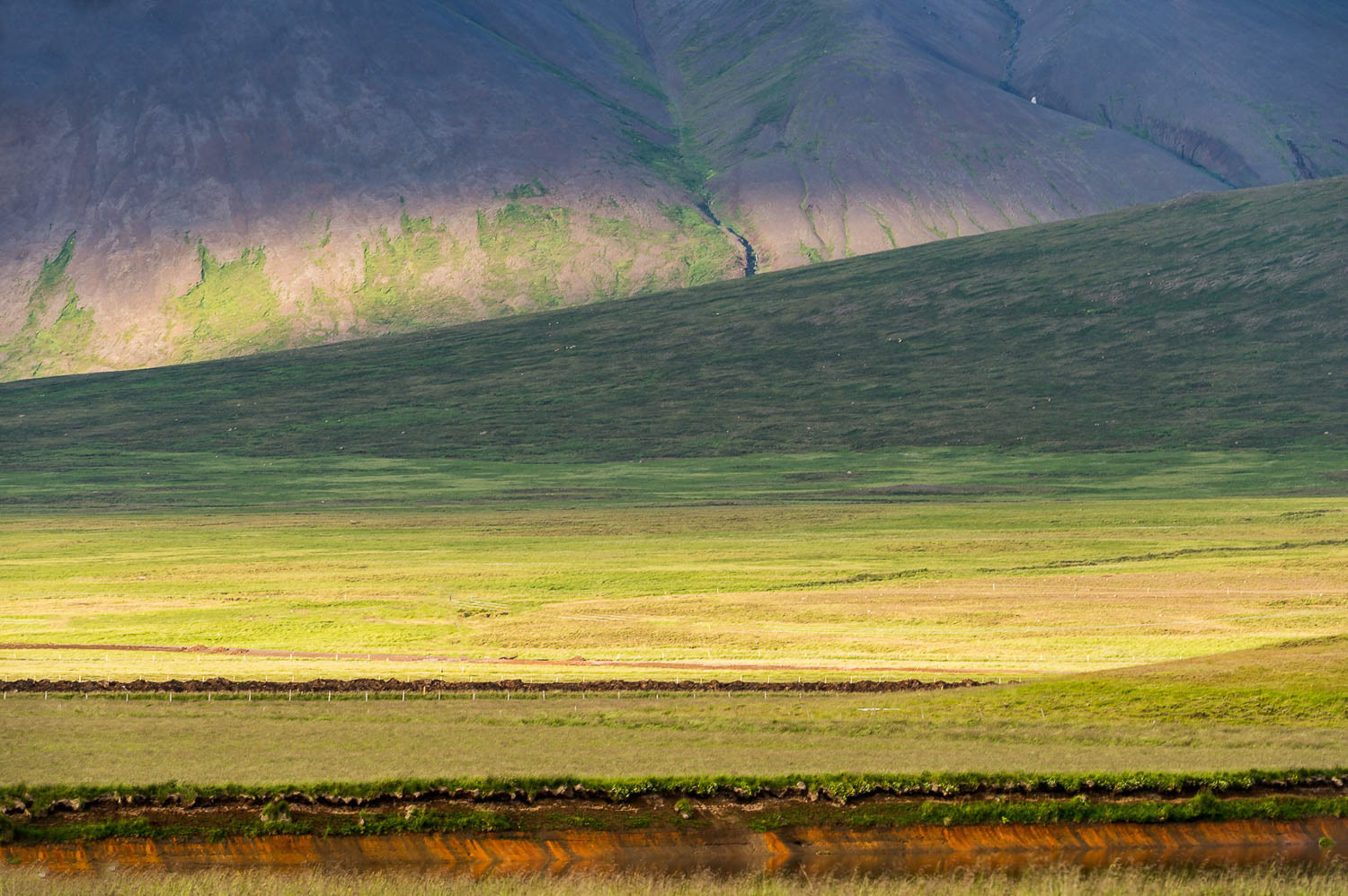Moody light in Iceland
