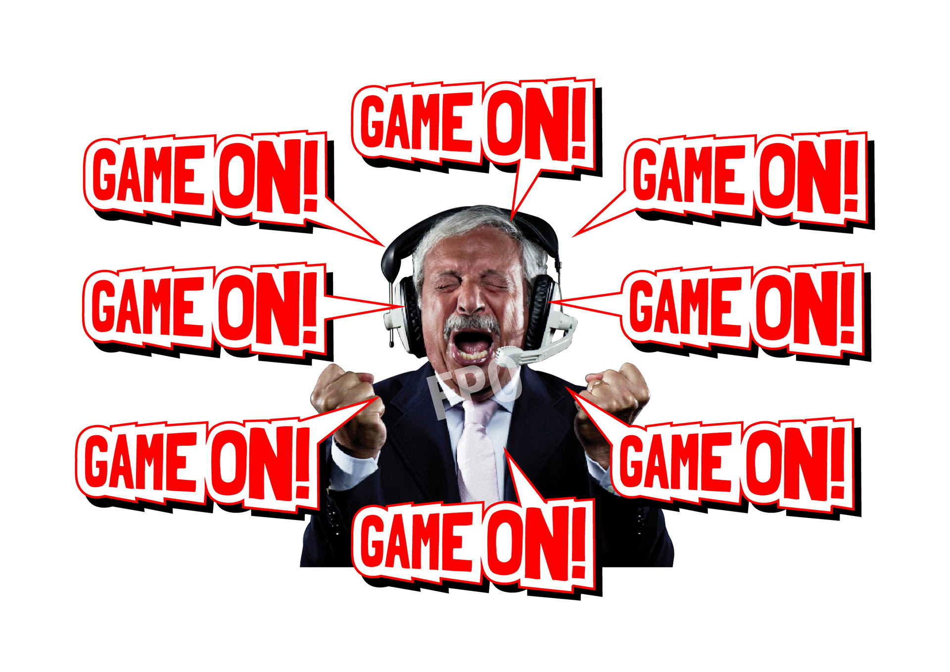 Tiziano 'Game on' design lock-up. © LC International Limited 2000 - 2018.