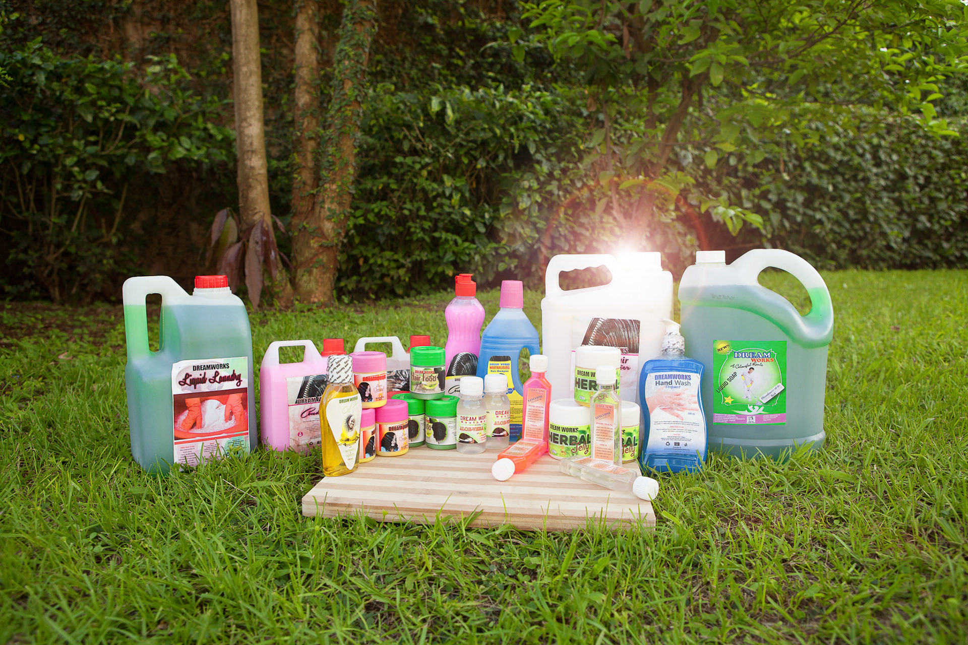 Product shots for Dreamworks Uganda - Kampala