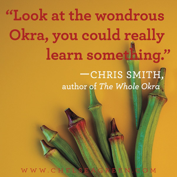 Pinterest Book Quote "The Whole Okra" (Chelsea Green Publishing)