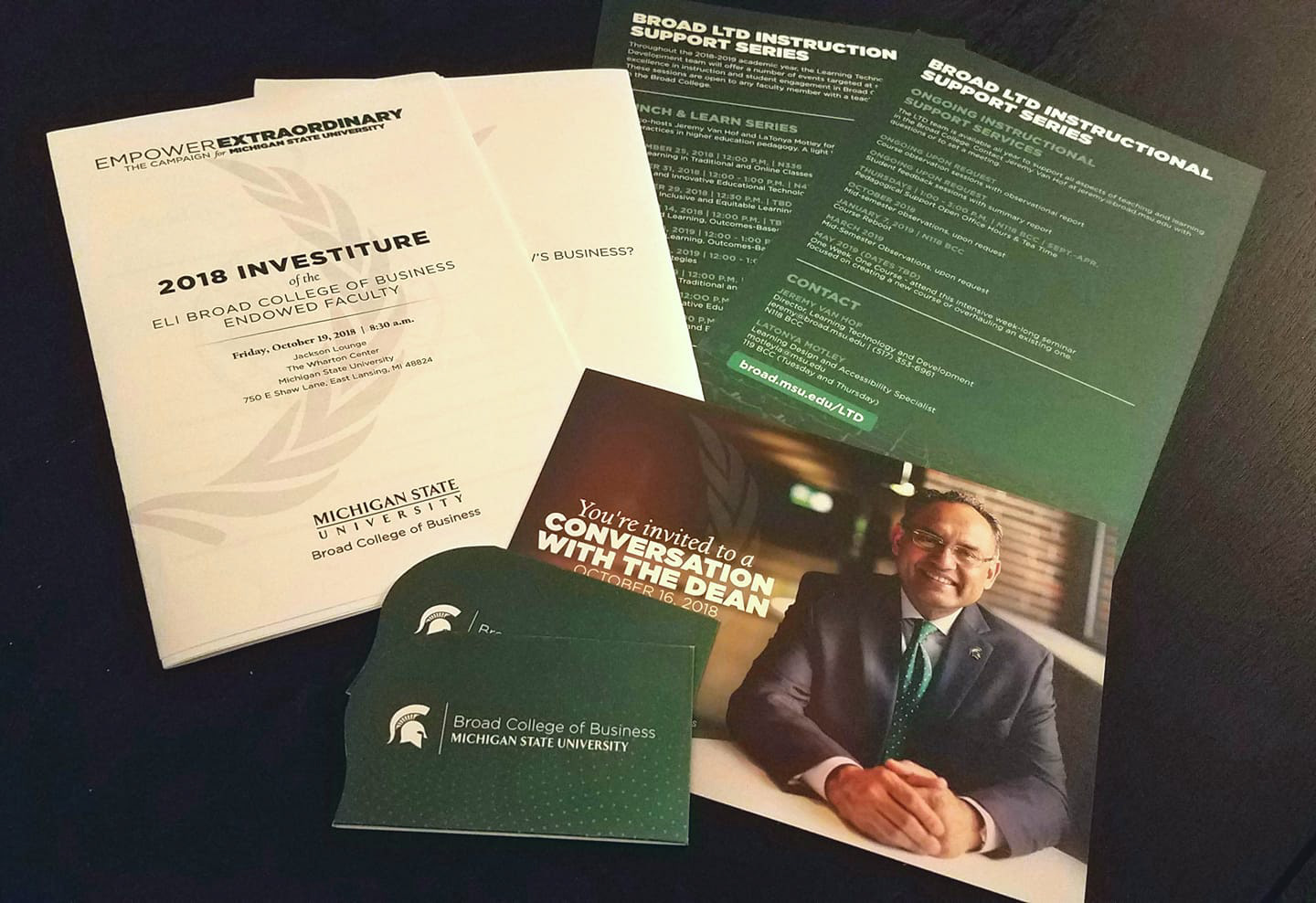 MSU College of Business - Printed Marketing Materials