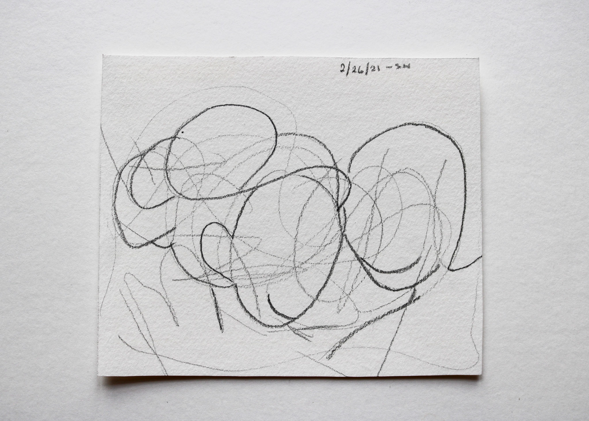 Charcoal on White Card Stock / 7 x 6 in / $60