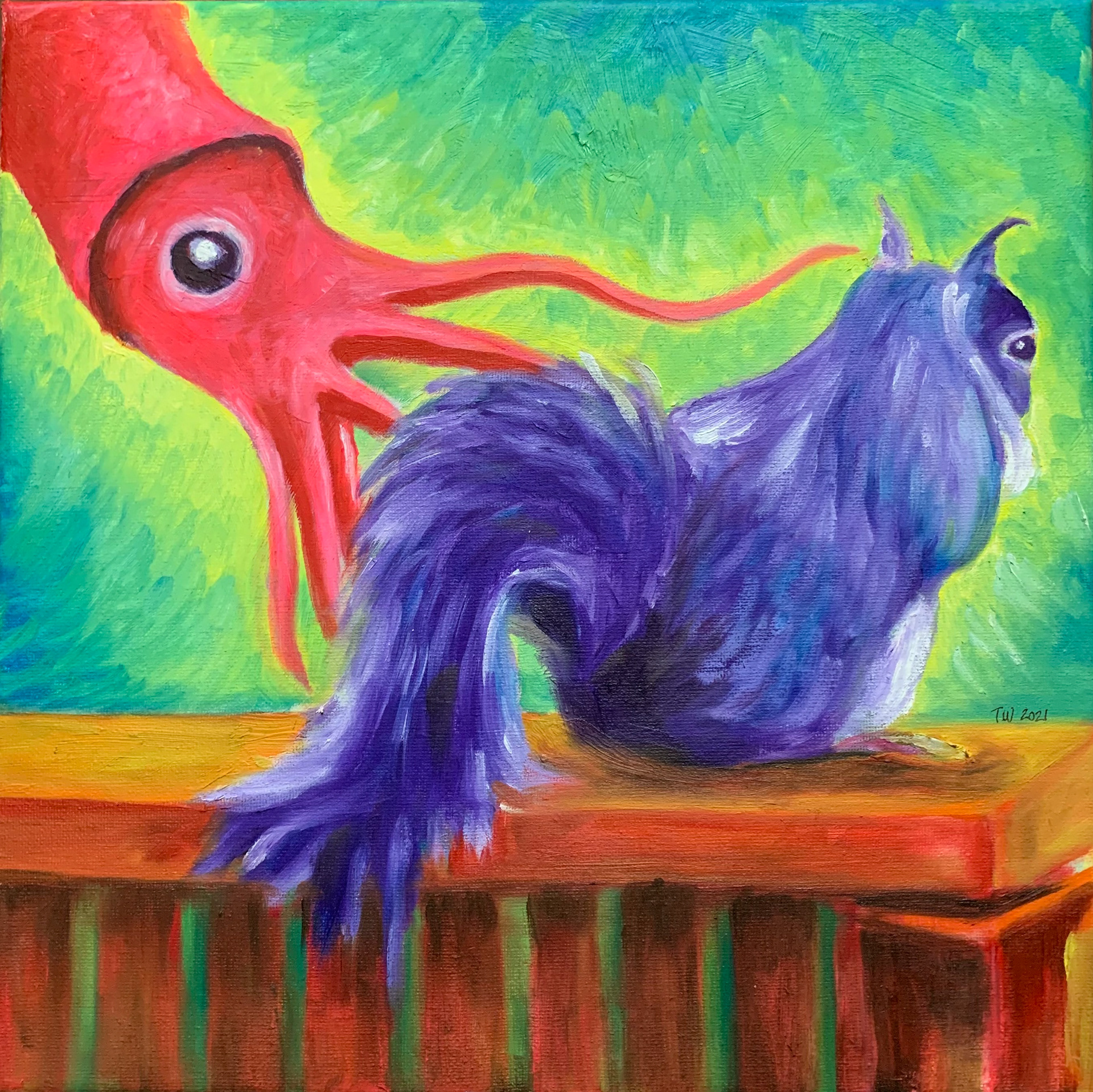 "The Squirrel and the Squid"