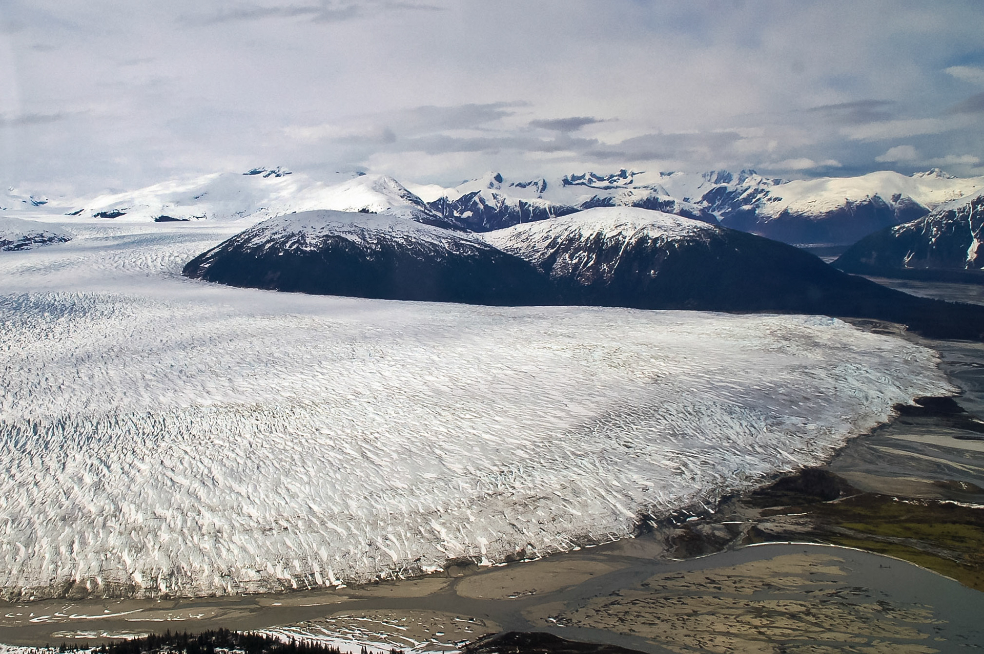 Mendenhall-Gletscher in Juneau, Alaska