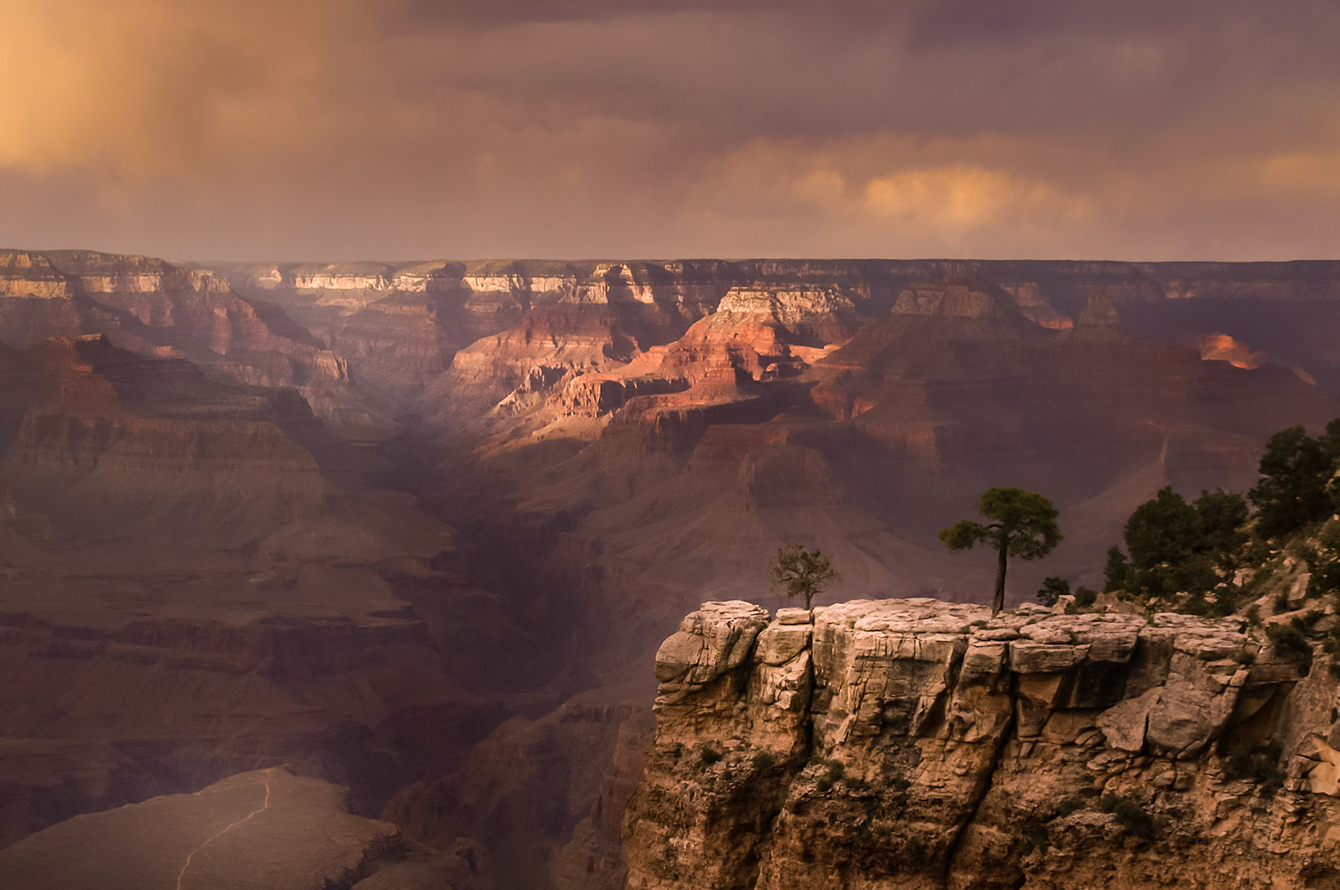 Grand Canyon im Abendlicht