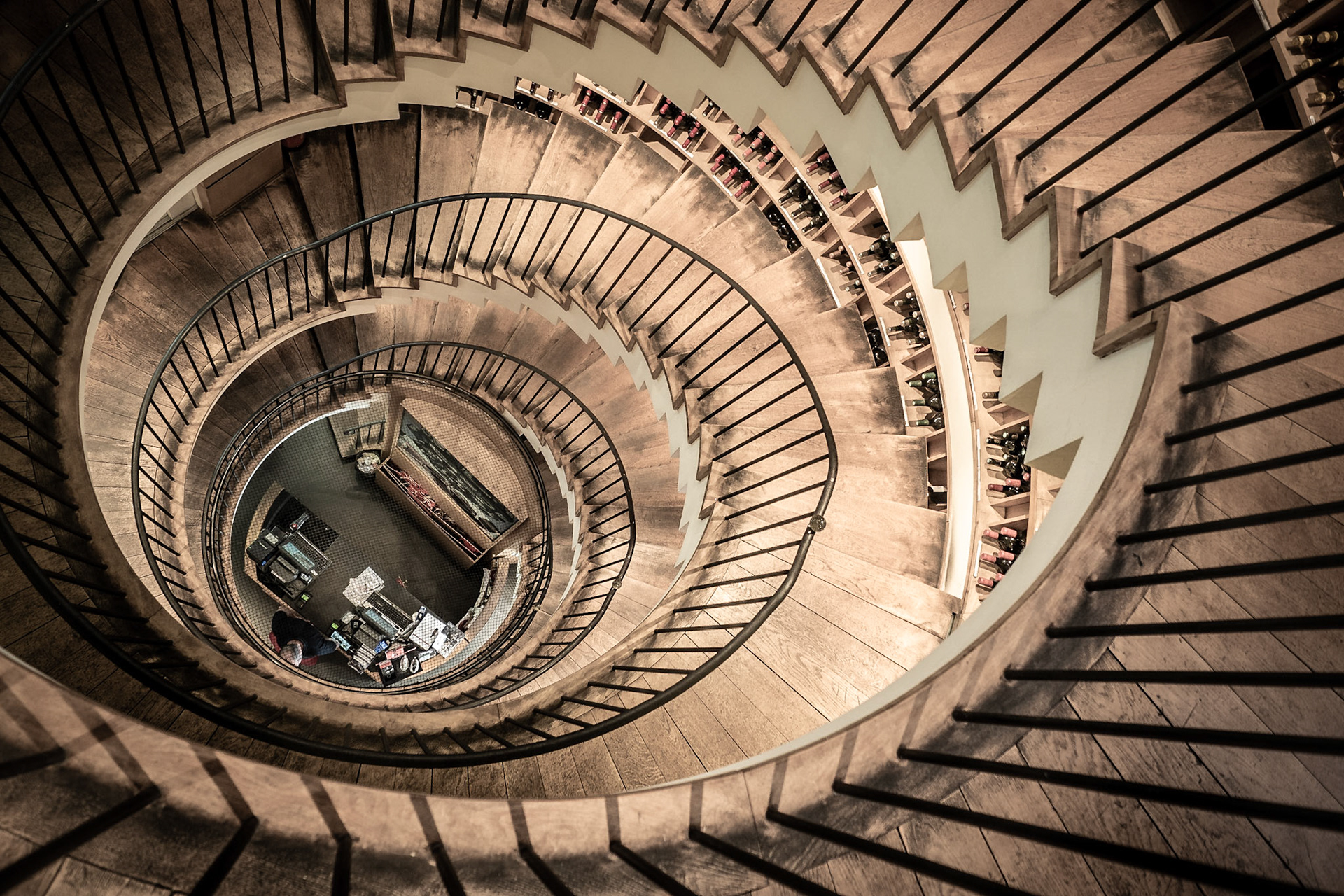 Weinladen in Bordeaux, Frankreich