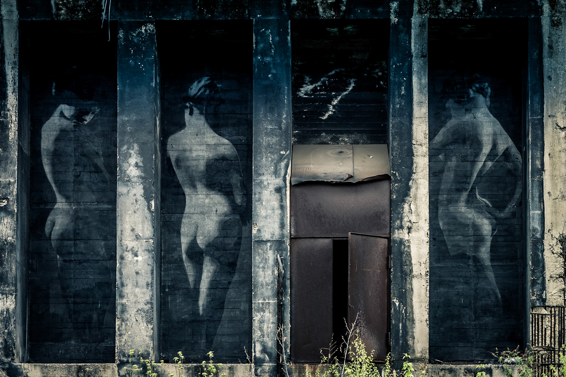 Ein schöner Rücken kann auch verzücken - Völklinger Hütte