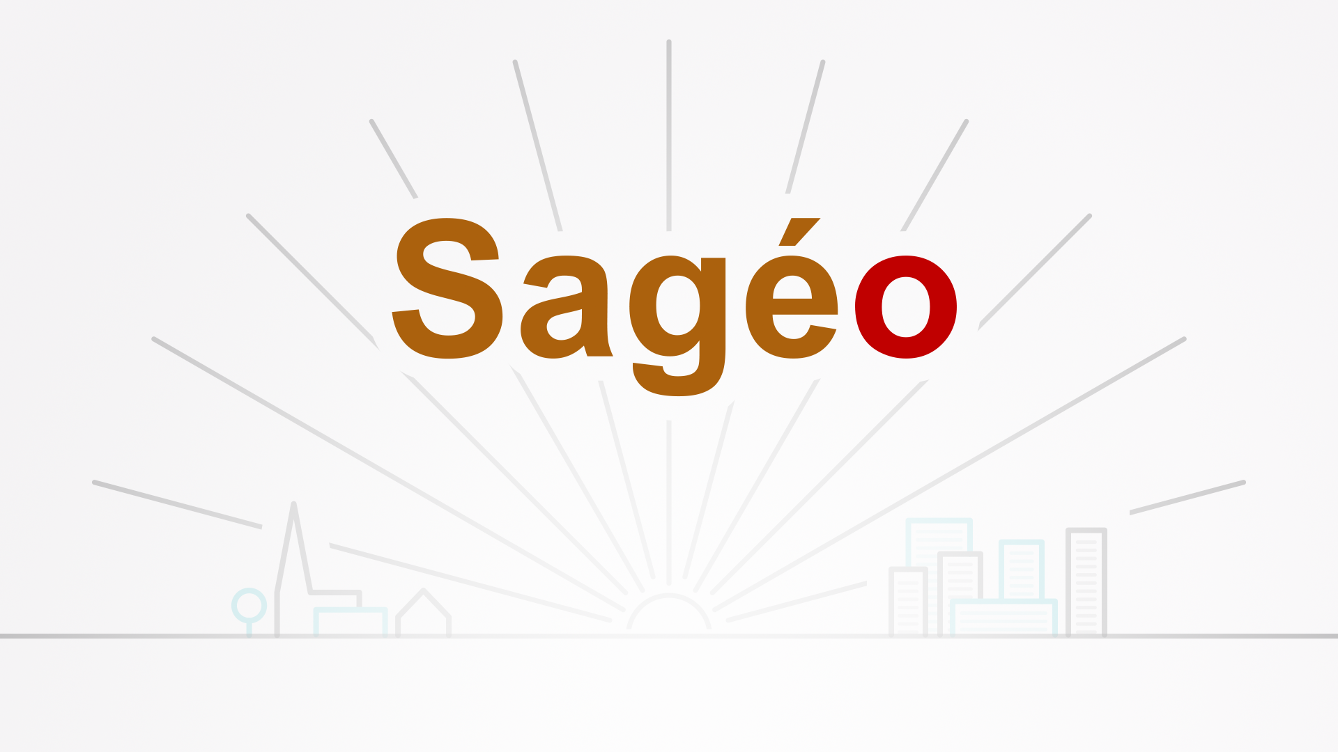 Mise en scène du logo Sageo les Maisons de Santé connectées