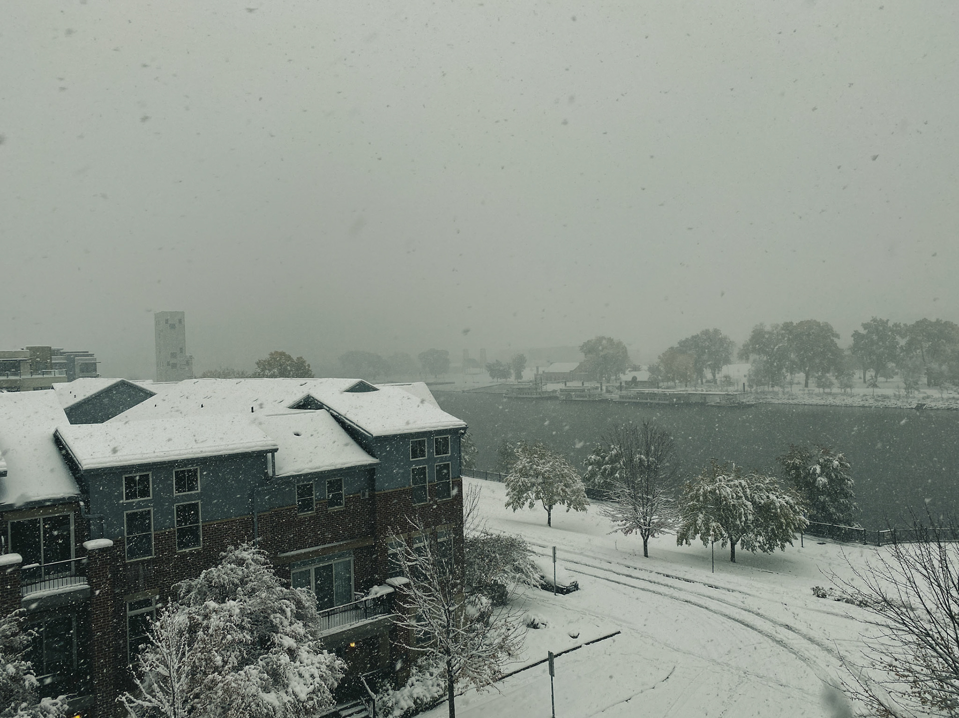 View from Balcony, St. Paul, MN