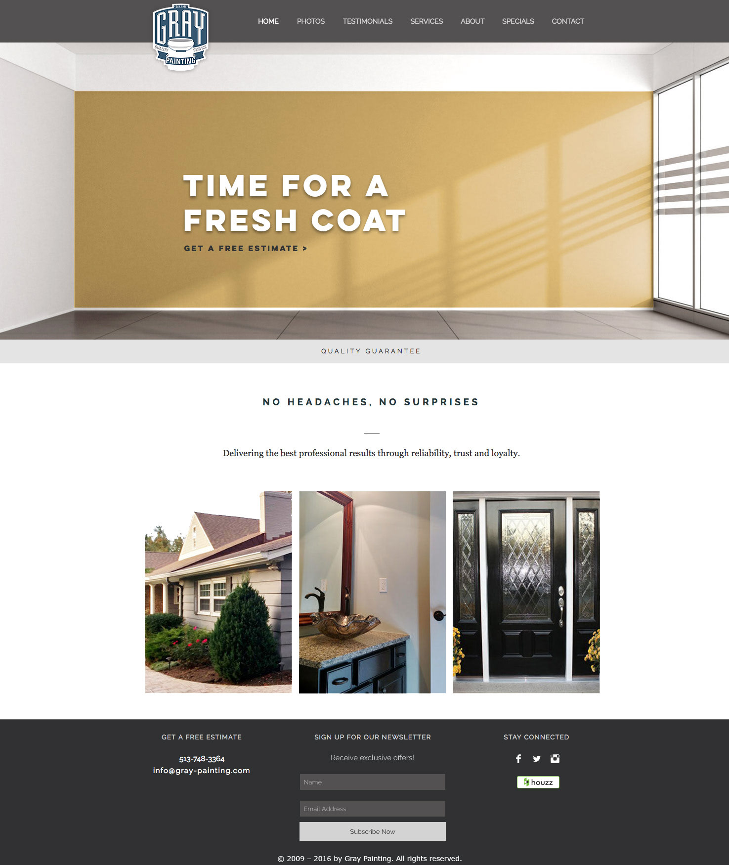 Gray Painting Website