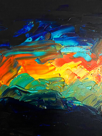 11 x 14 acrylic paint on canvas