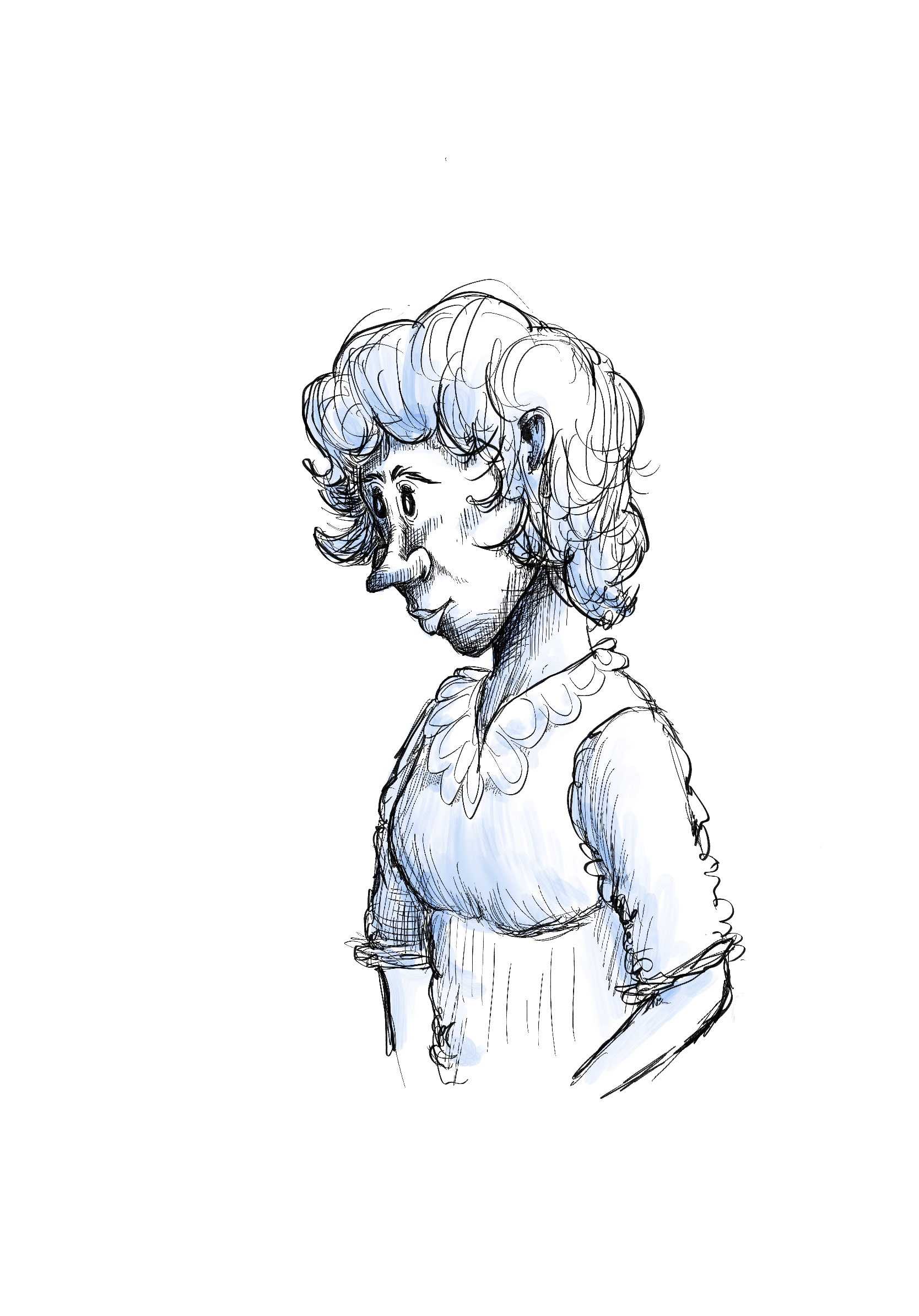 Beatrice Kindly, the flower picker
